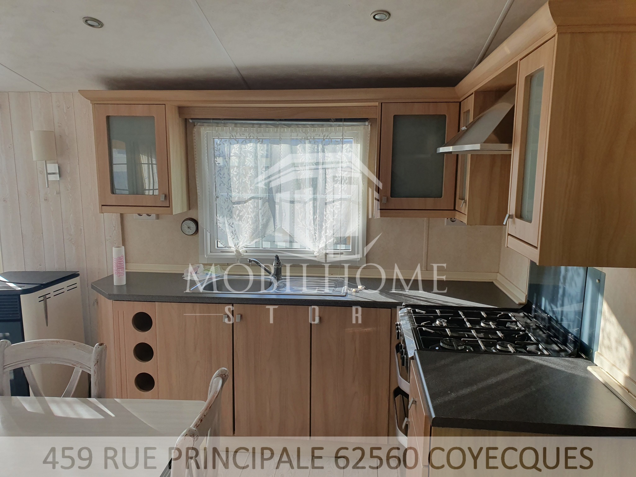 Photo de la cuisine du mobil-home BK BLUEBIRD SHERATON