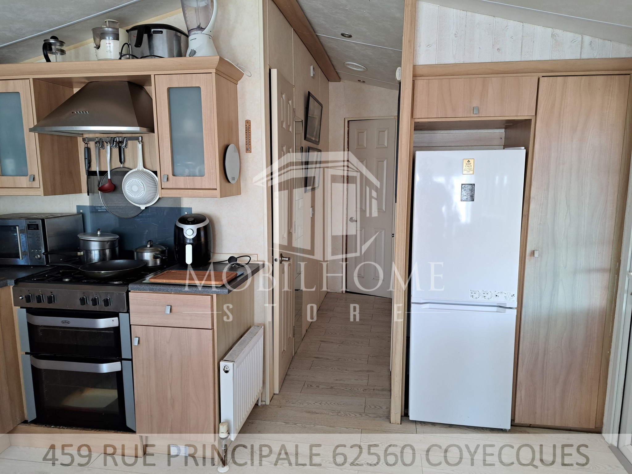 Troisième photos de la cuisine du mobil-home BK BLUEBIRD SHERATON