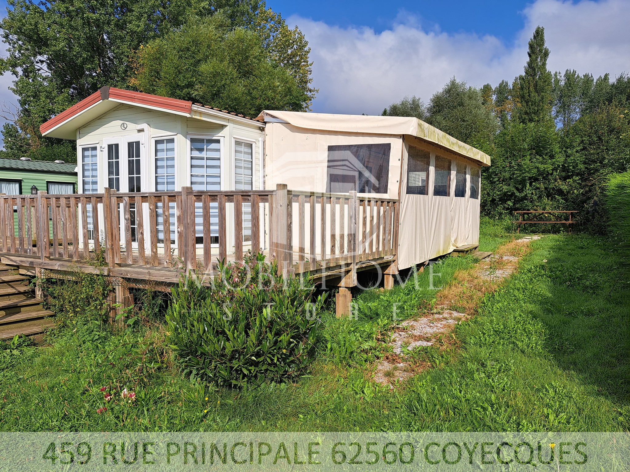 Photo de la devanture du mobil-home BK BLUEBIRD SHERATON
