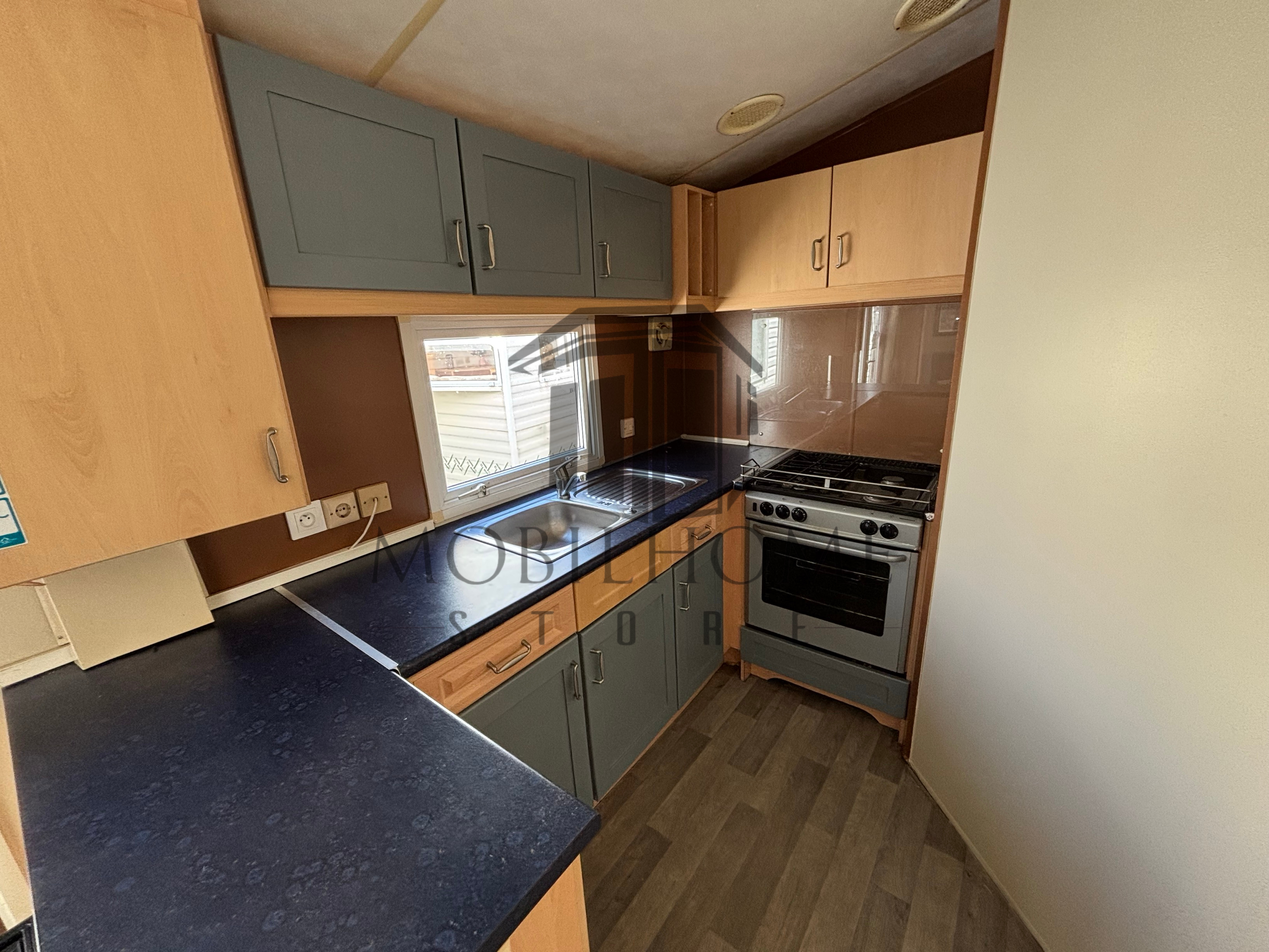 Cuisine équipée du mobil-home Willerby