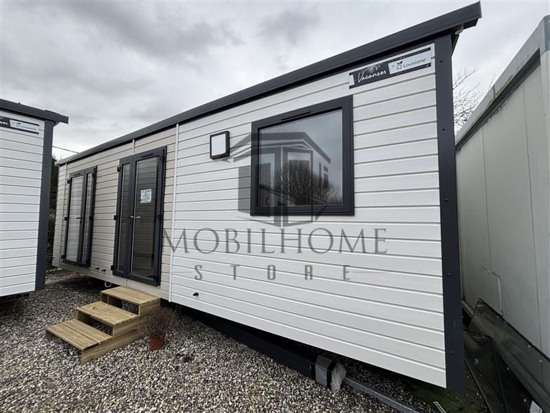 Devanture du mobil-home LOUISIANE GRAND LARGE 2