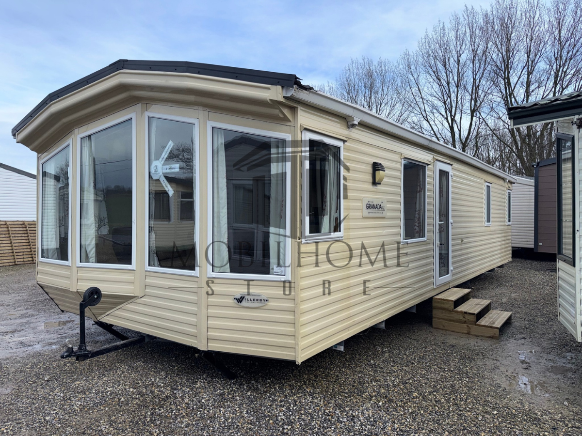 Devanture du mobil-home WILLERBY GRANDA XL