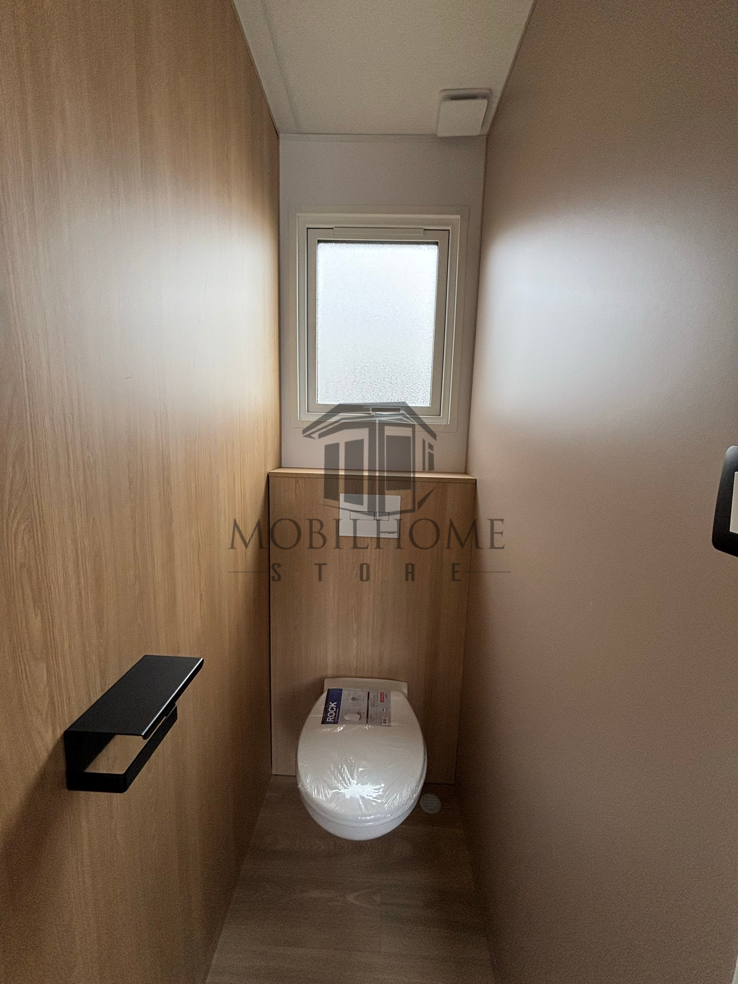 Toilette dans la deuxième chambre du mobil-home LOUISIANE IROISE