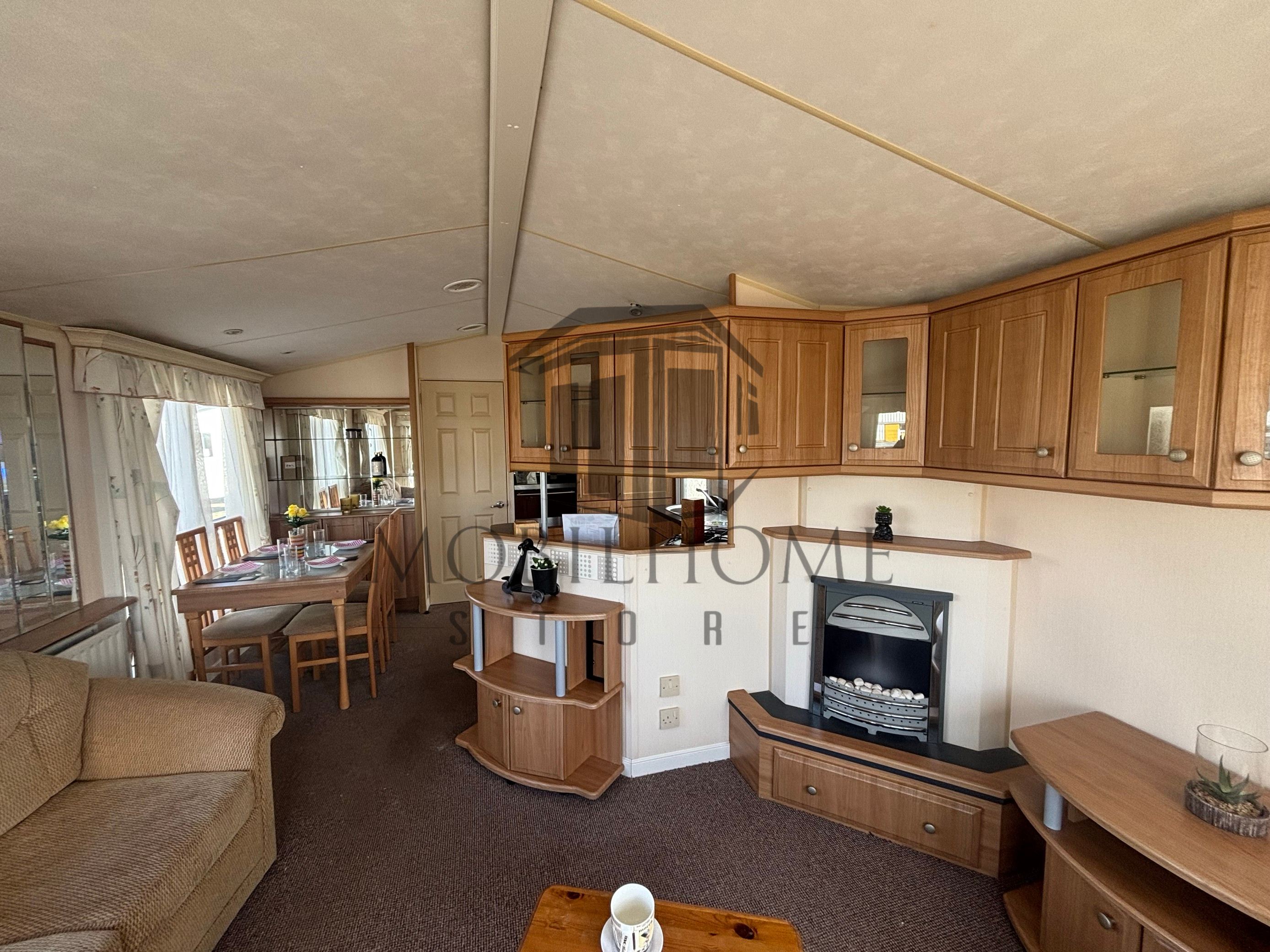 Vue du salon du mobil-home Willerby Winchester