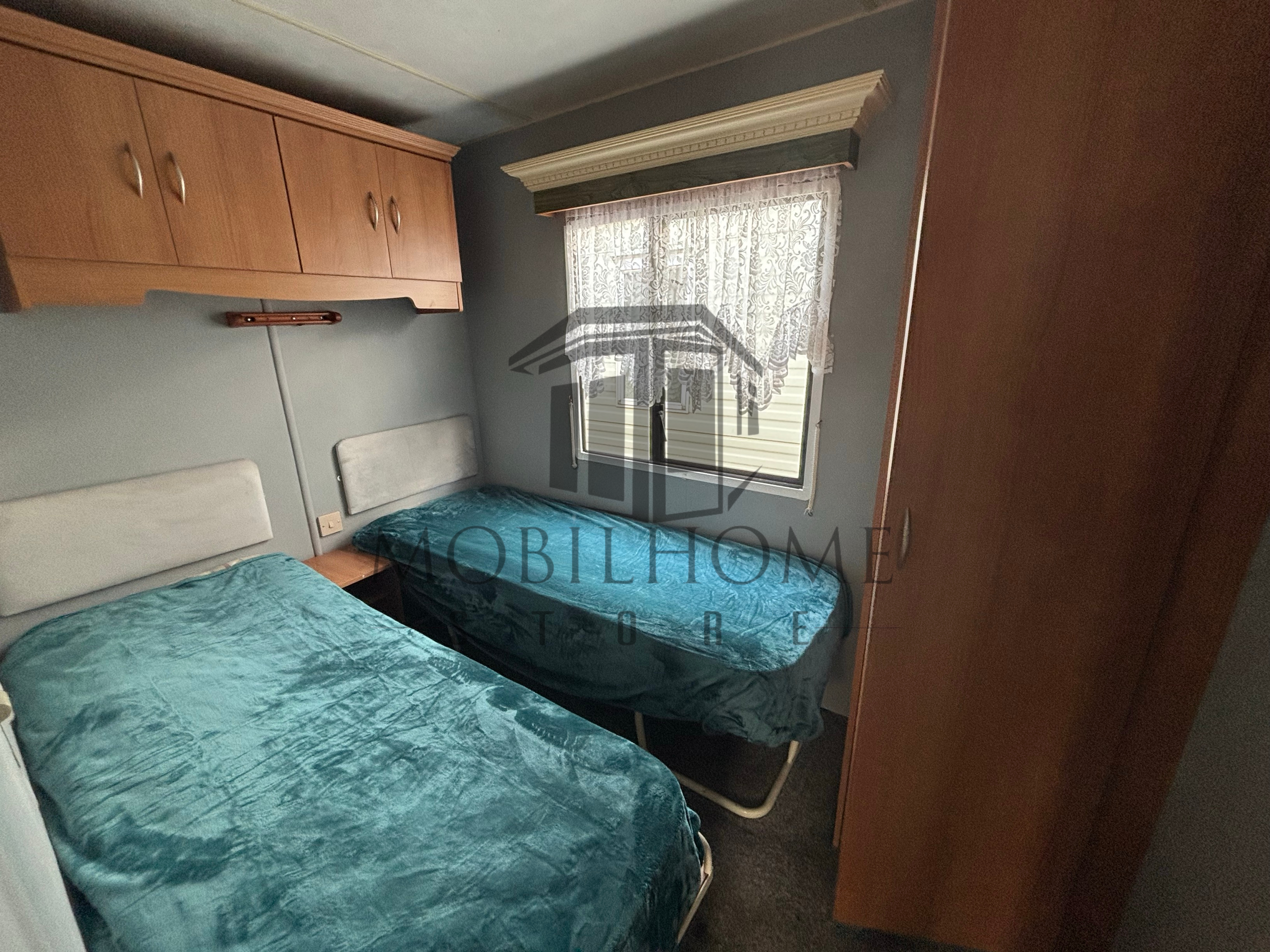 Chambre du mobil-home COSALT SANDHURST