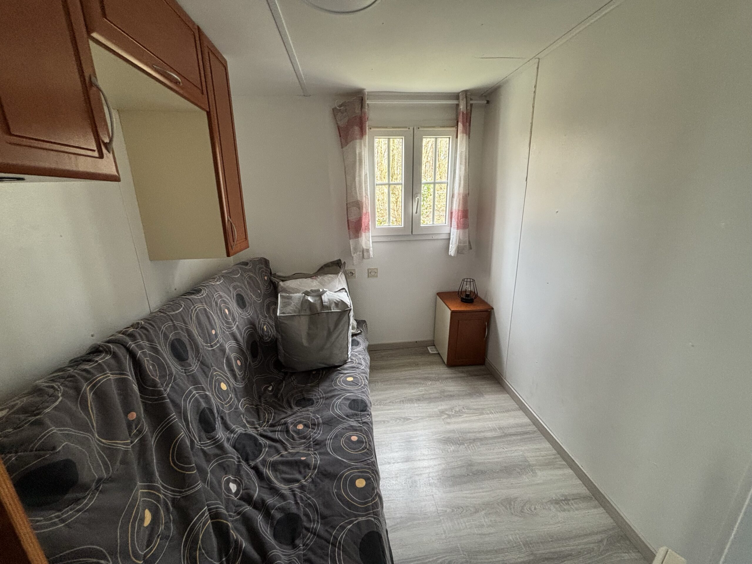 Chambre du mobil-home Brocolis P112