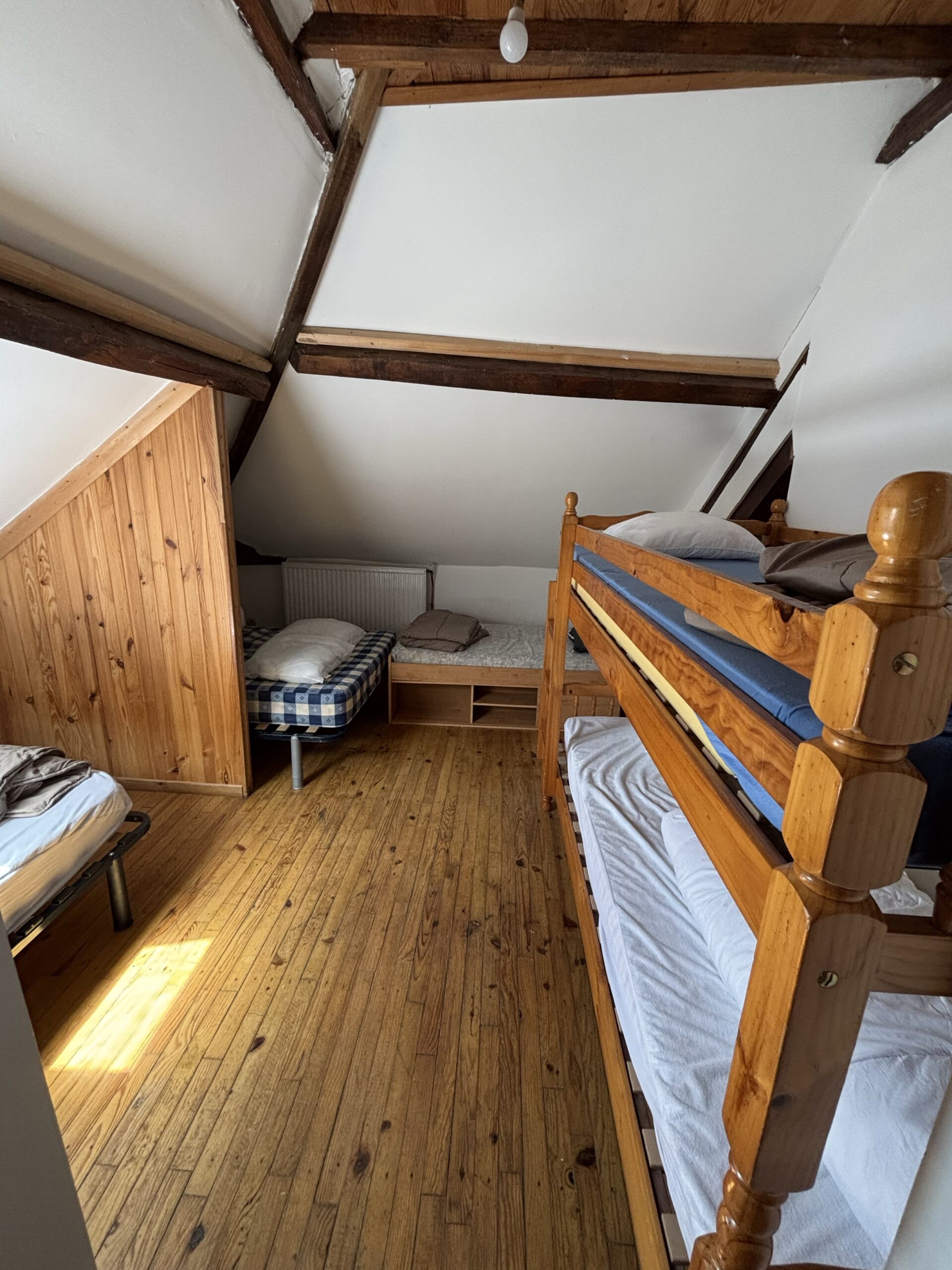 Chambre du gîte des Ecureuils