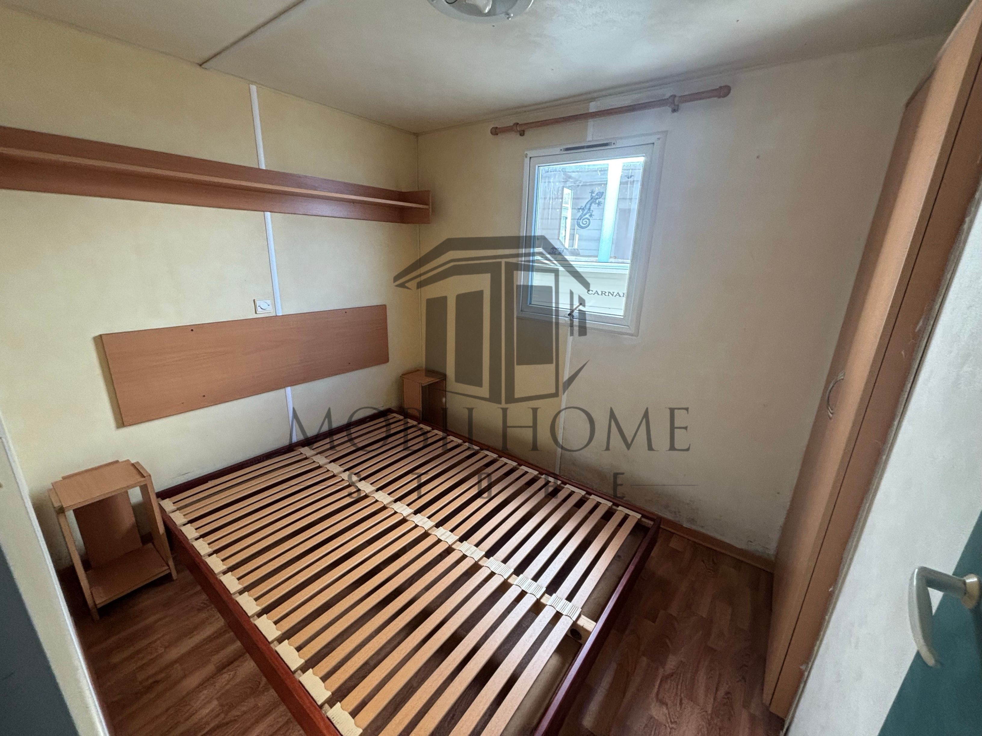 Chambre parentale du mobil-home IRM SUPER TITANIA 2 CH