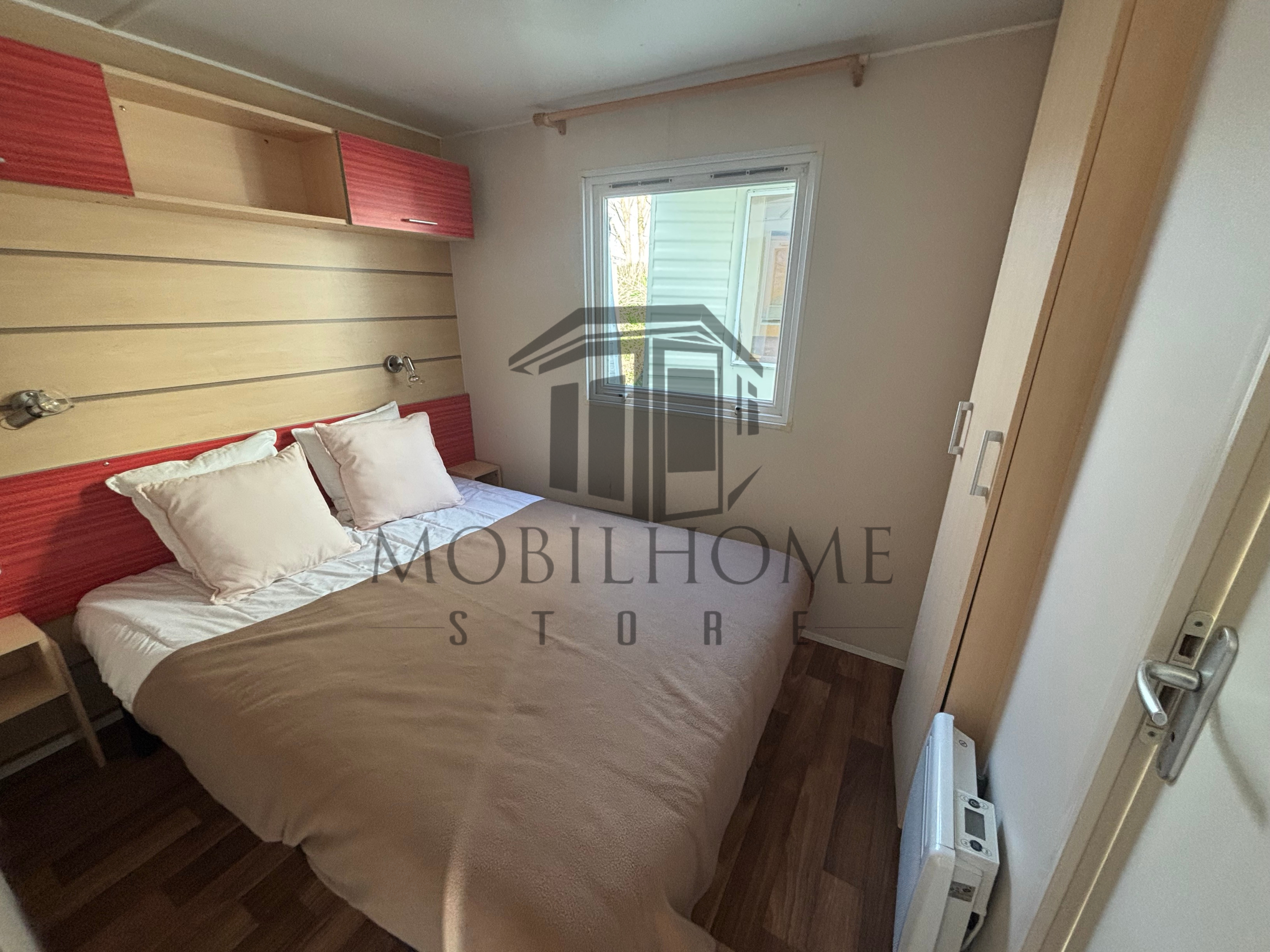 Chambre parentale du mobil-home IRM SUPER TITANIA 3 CH