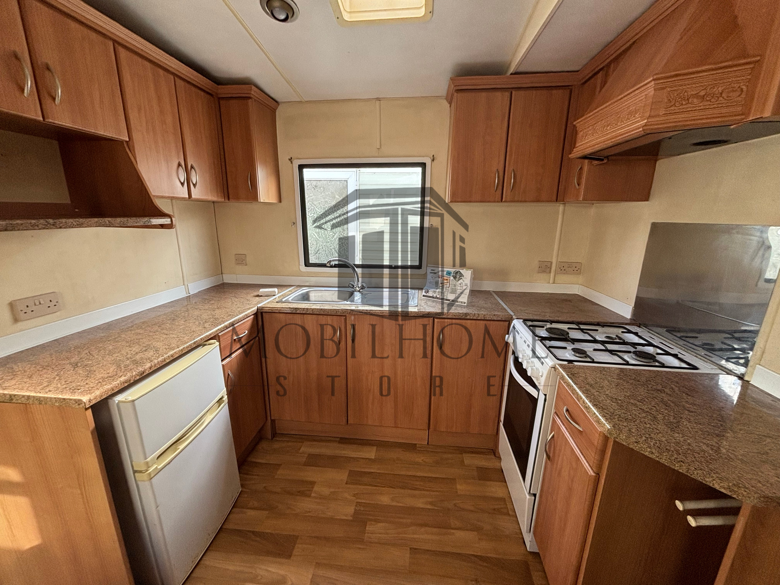 Cuisine équipée du mobil-home COSALT SANDHURST