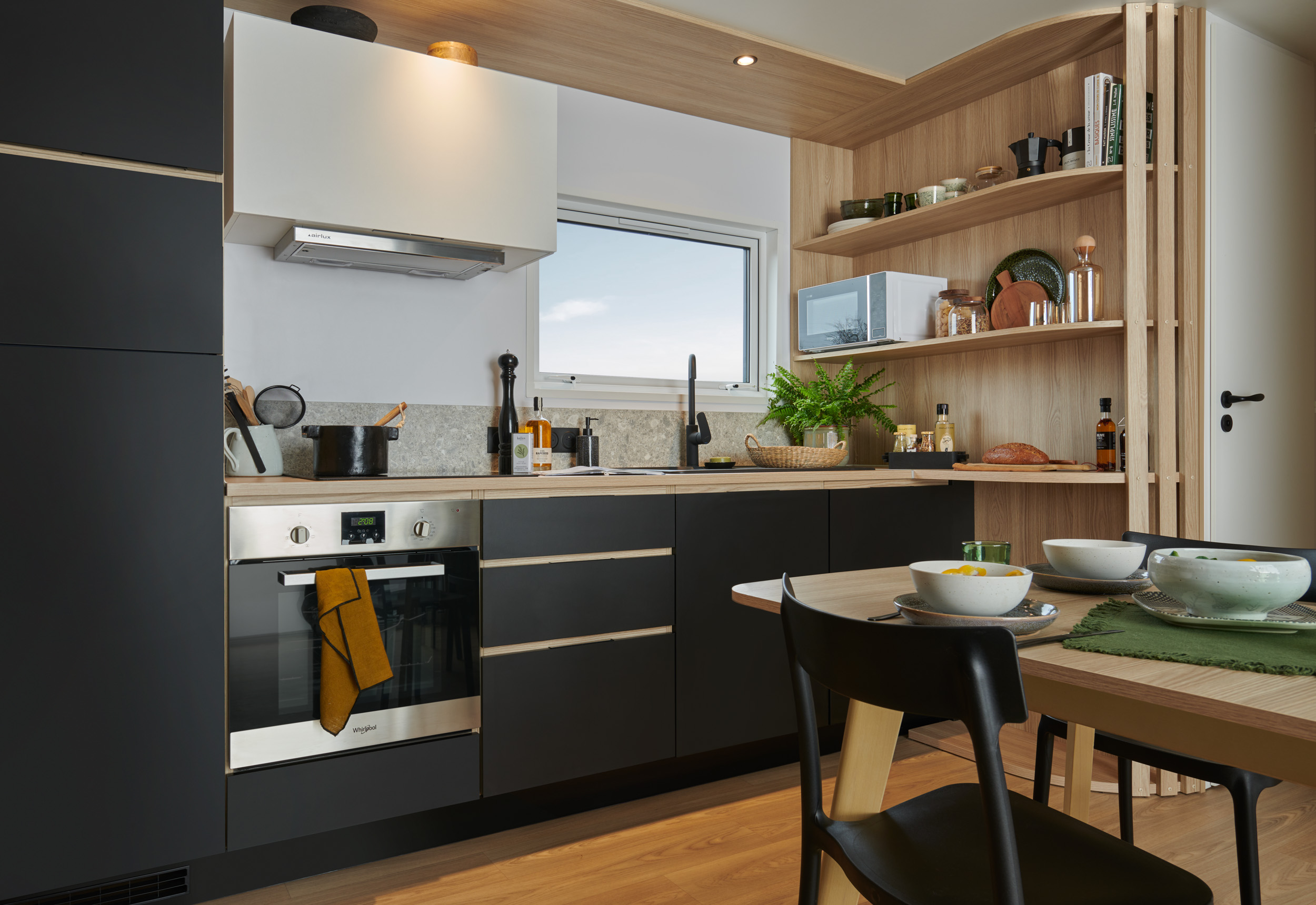 Cuisine du mobil-home LOUISIANE TAOS D4