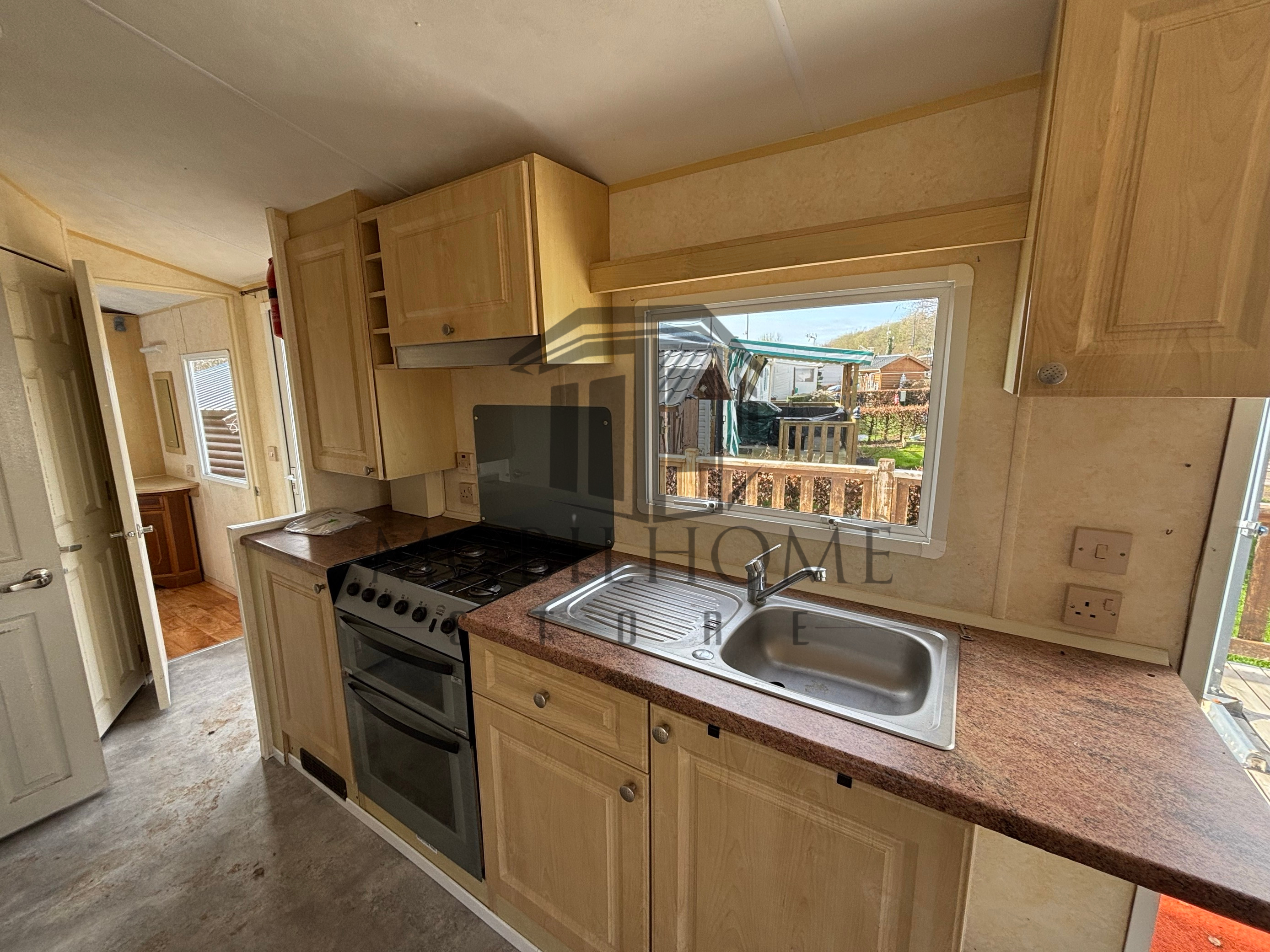 Cuisine équipée du mobil-home P36B