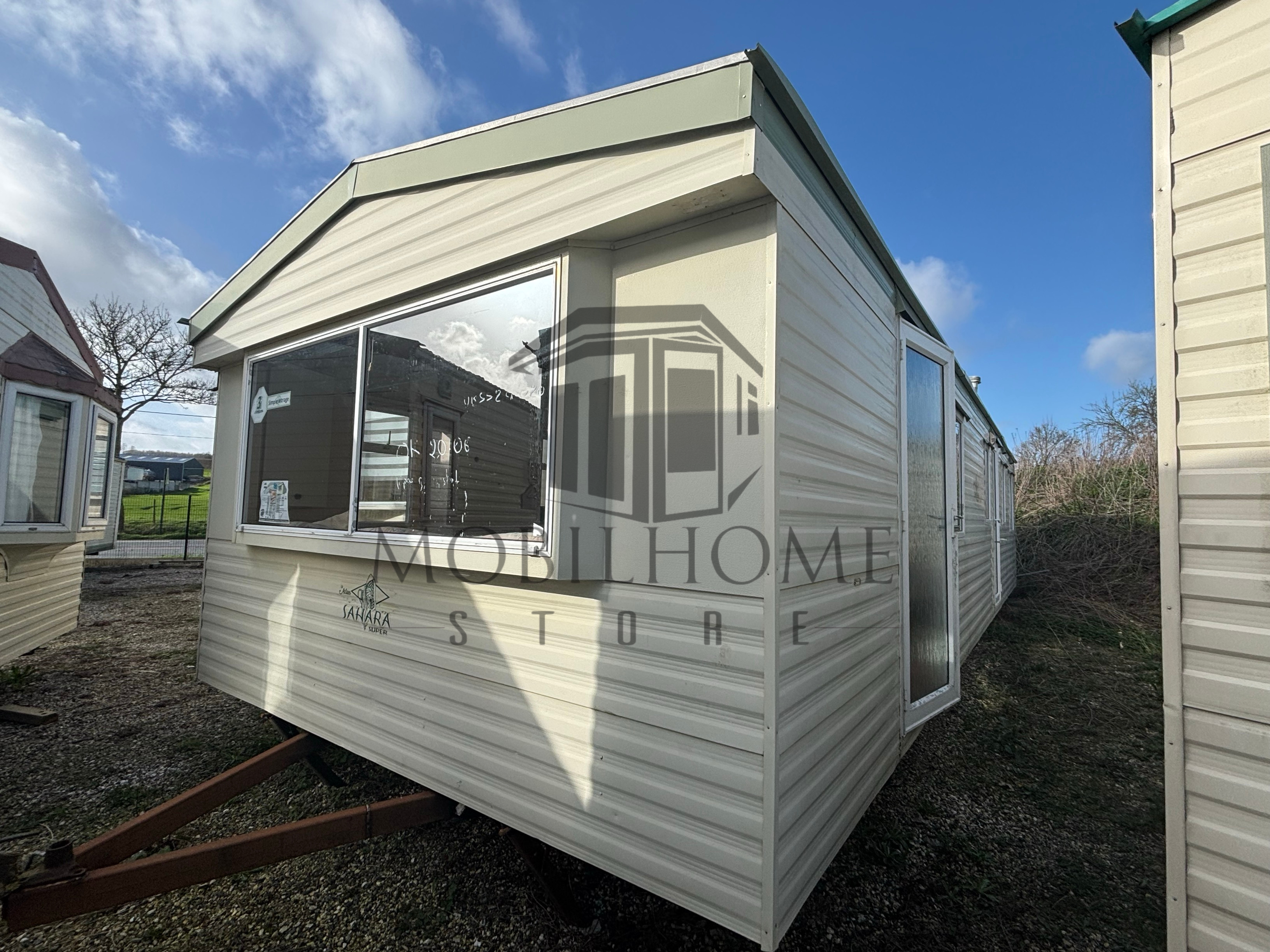 Devanture du mobil-home ATLAS SAHARA
