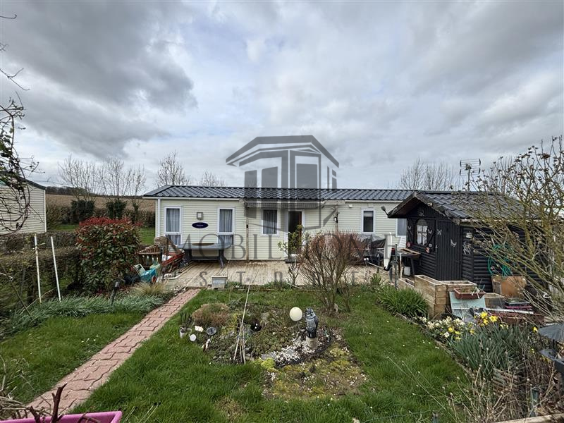 Devanture du mobil-home P173