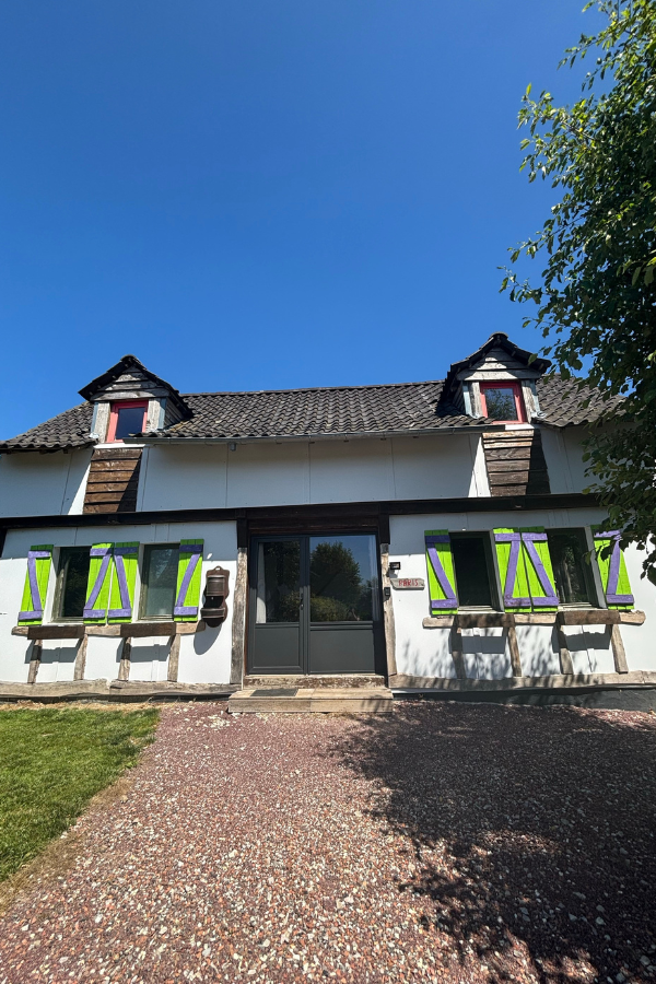 Devanture du cottage PARIS