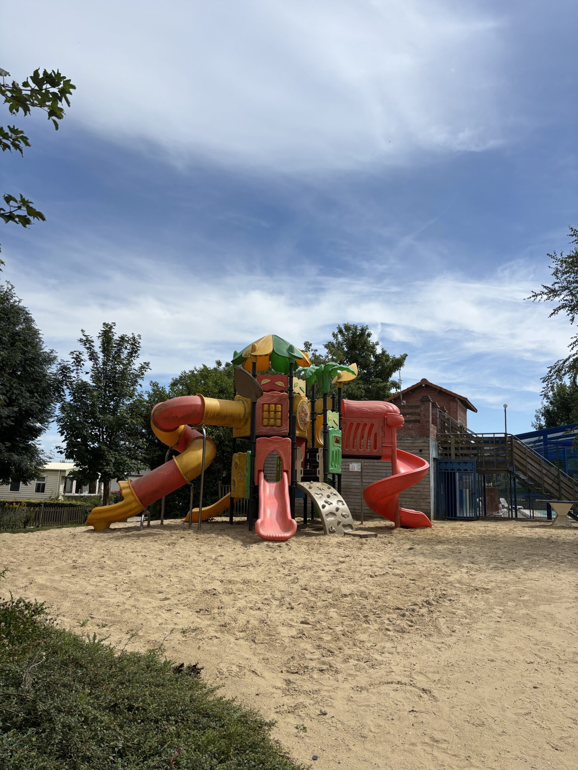 Jeux extérieure du camping de La Tentation