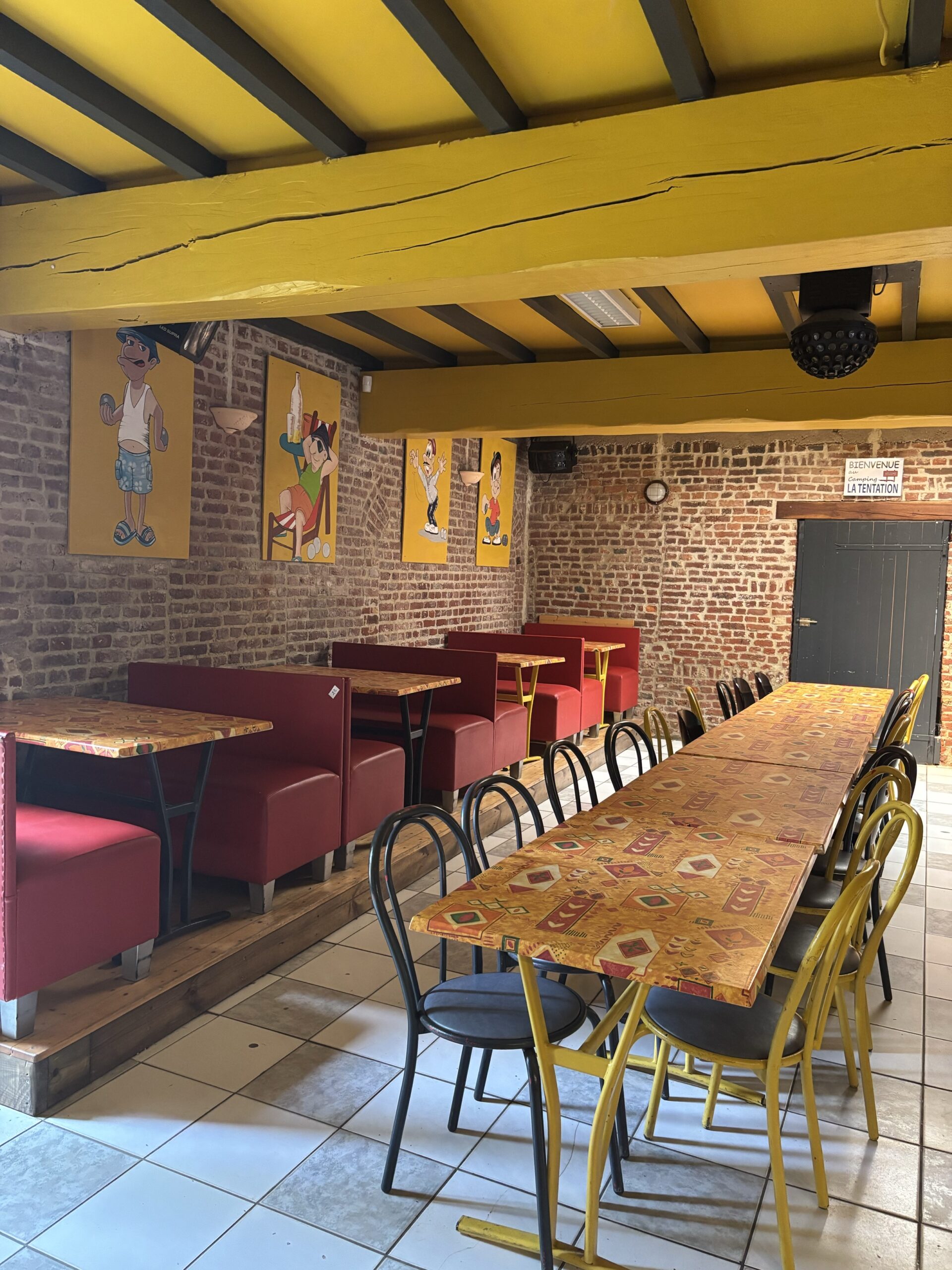 Restauration du camping de La Tentation