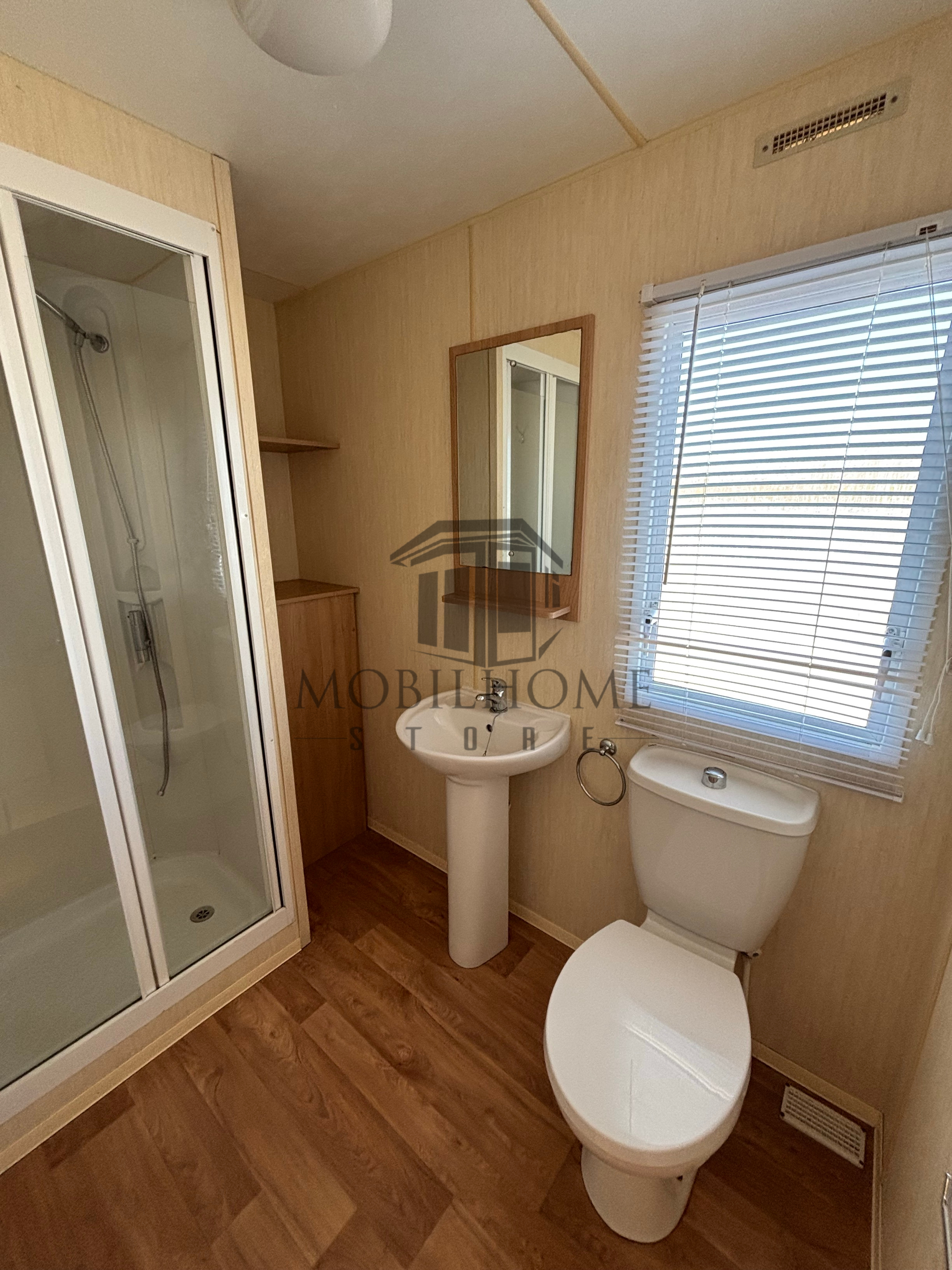 Salle d'eau du mobil-home ABI HORIZON