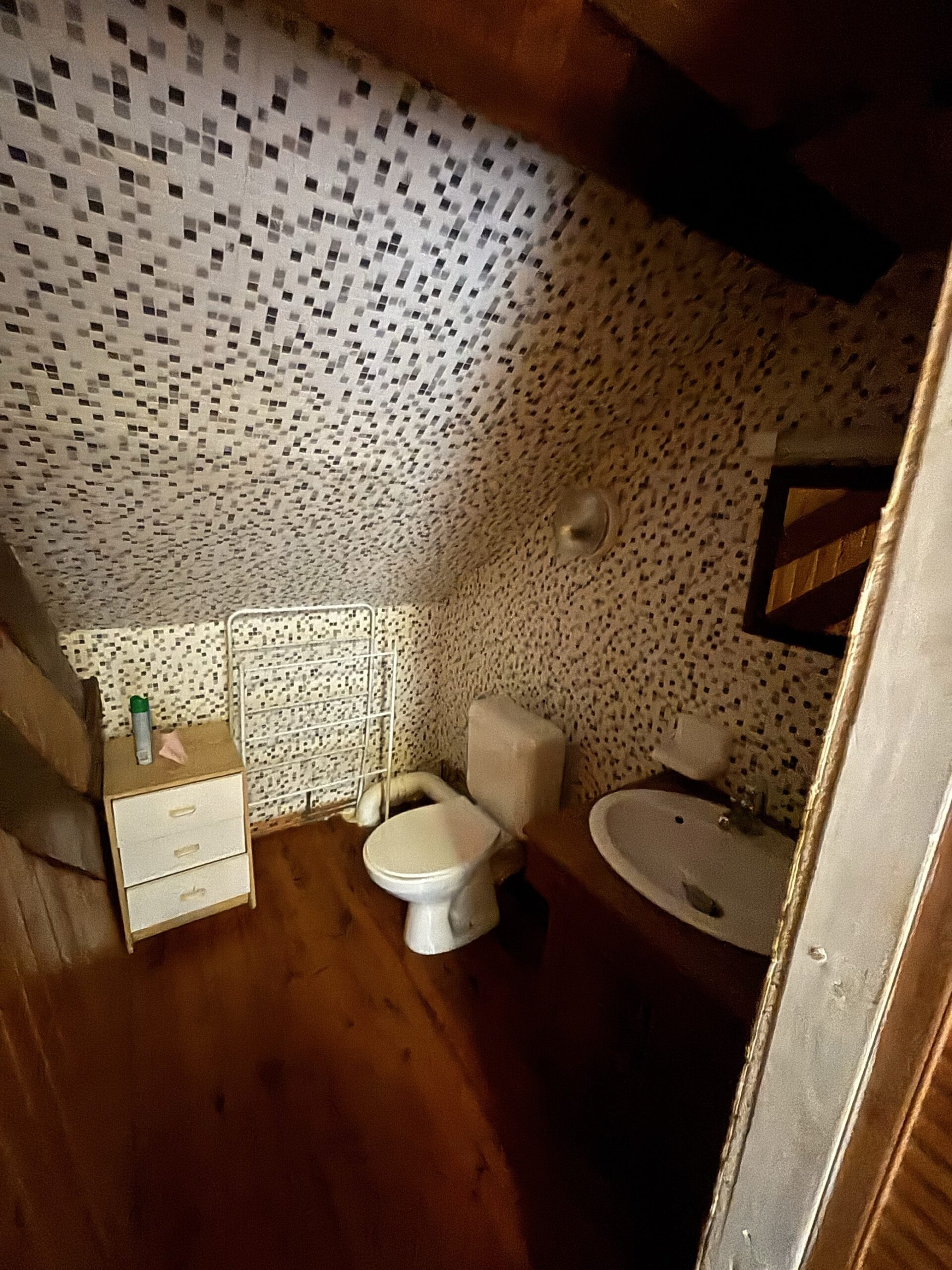 Salle d'eau du gîte des Ecureuils