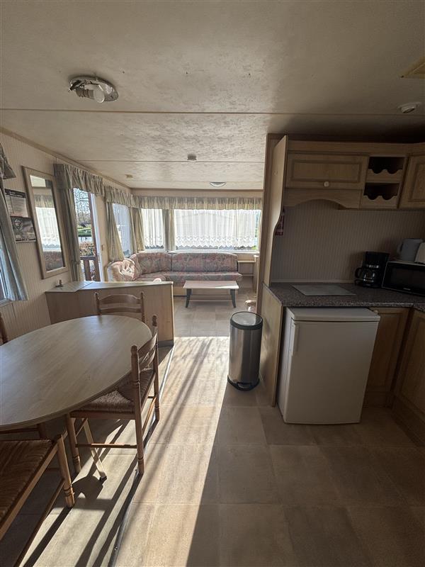 Séjour du mobil-home BERNACHE