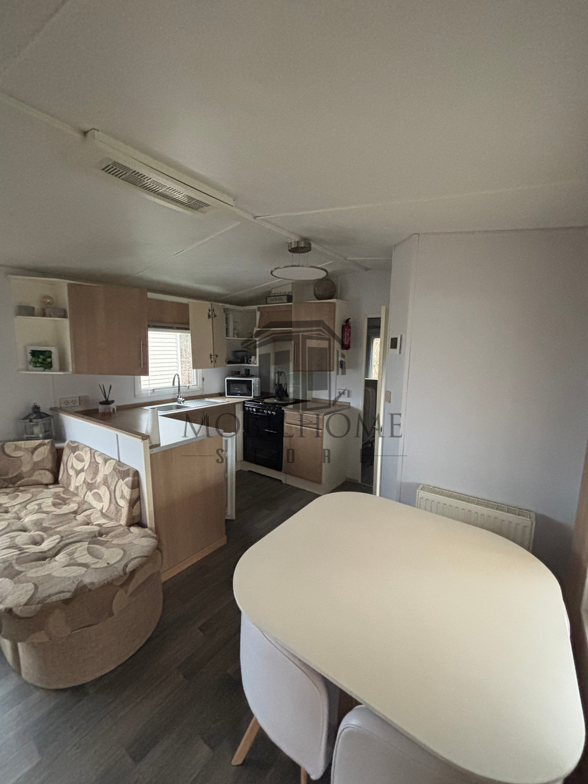 Séjour du mobil-home P138