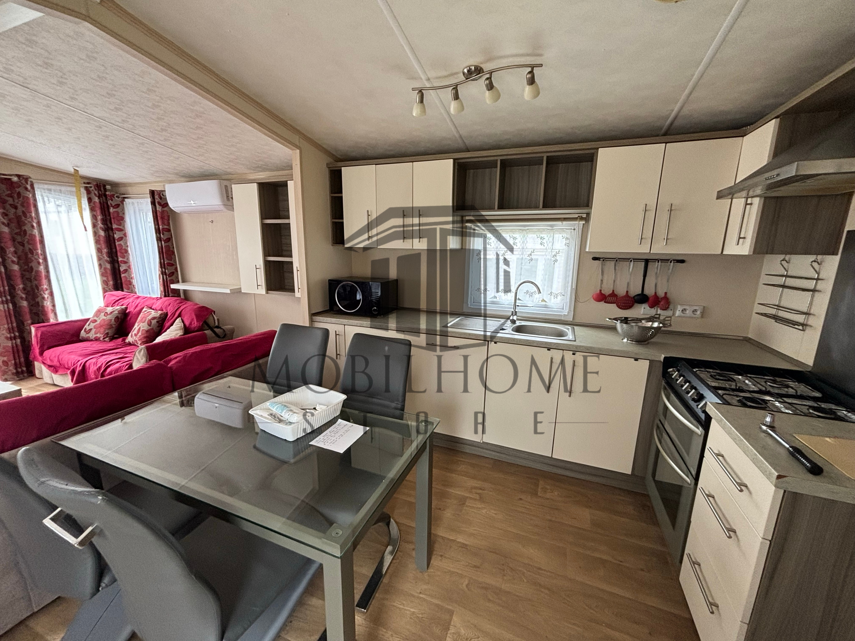 Séjour du mobil-home P173