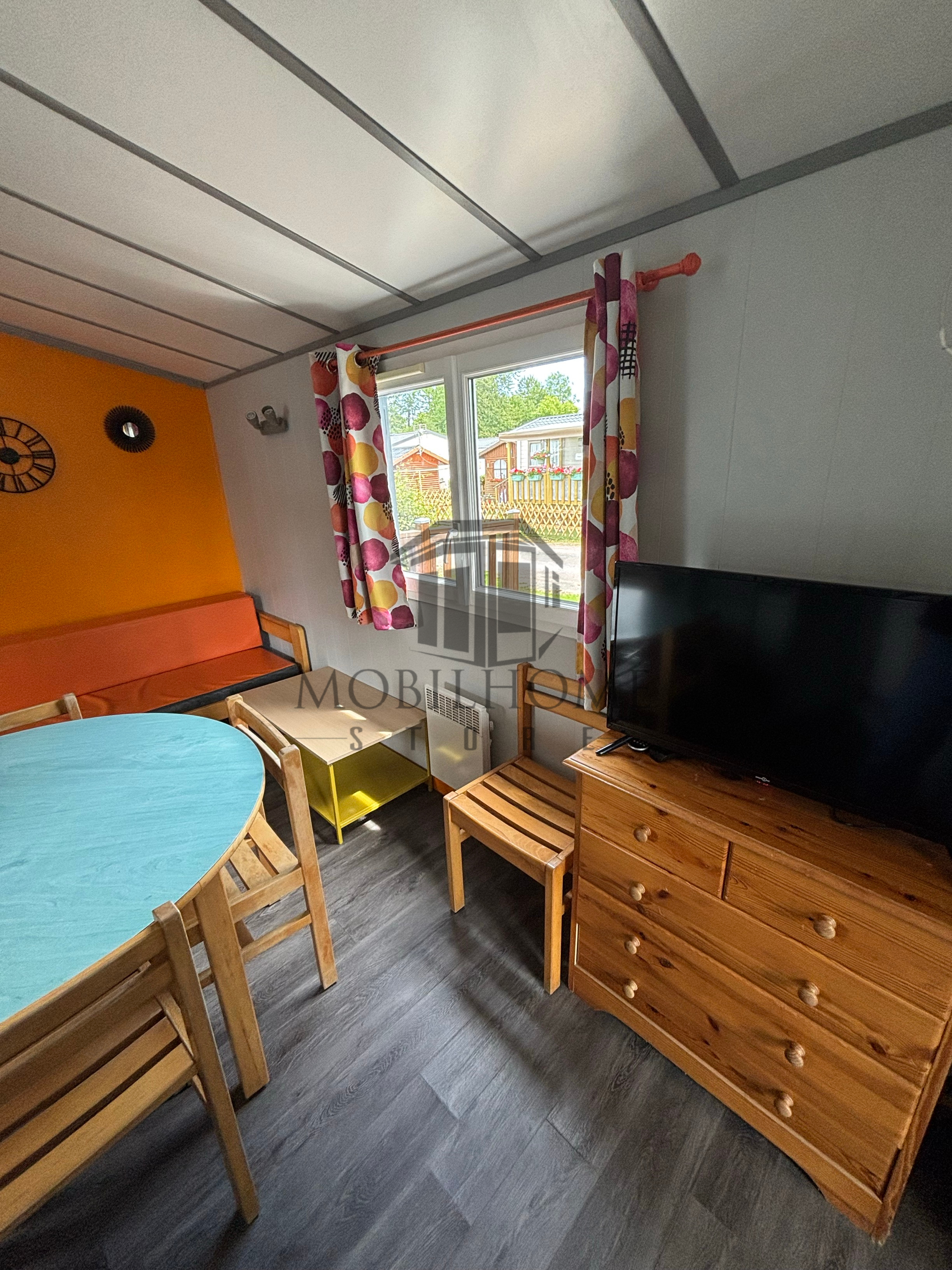 Séjour du mobil-home P26B