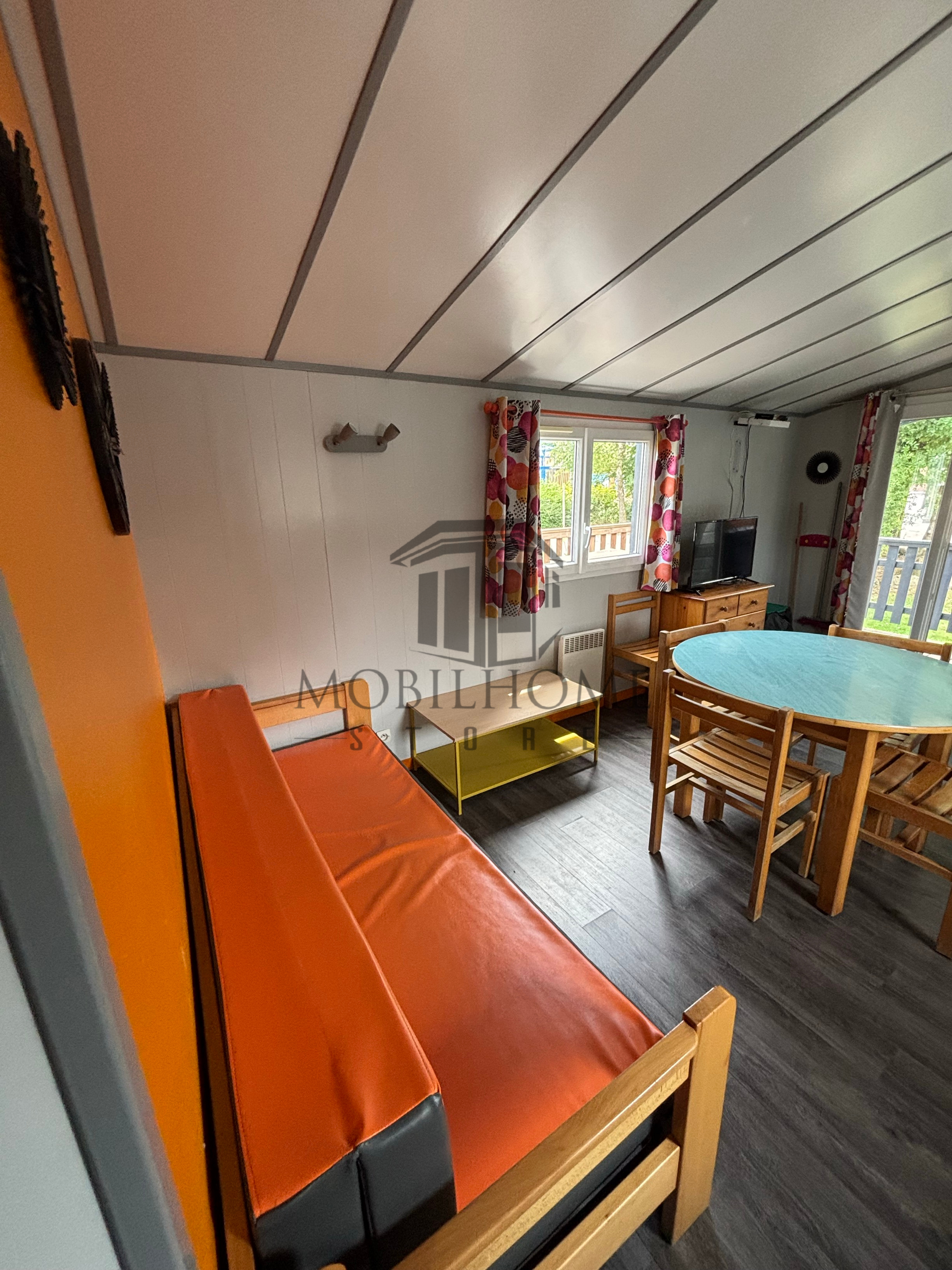 Séjour du mobil-home P26B