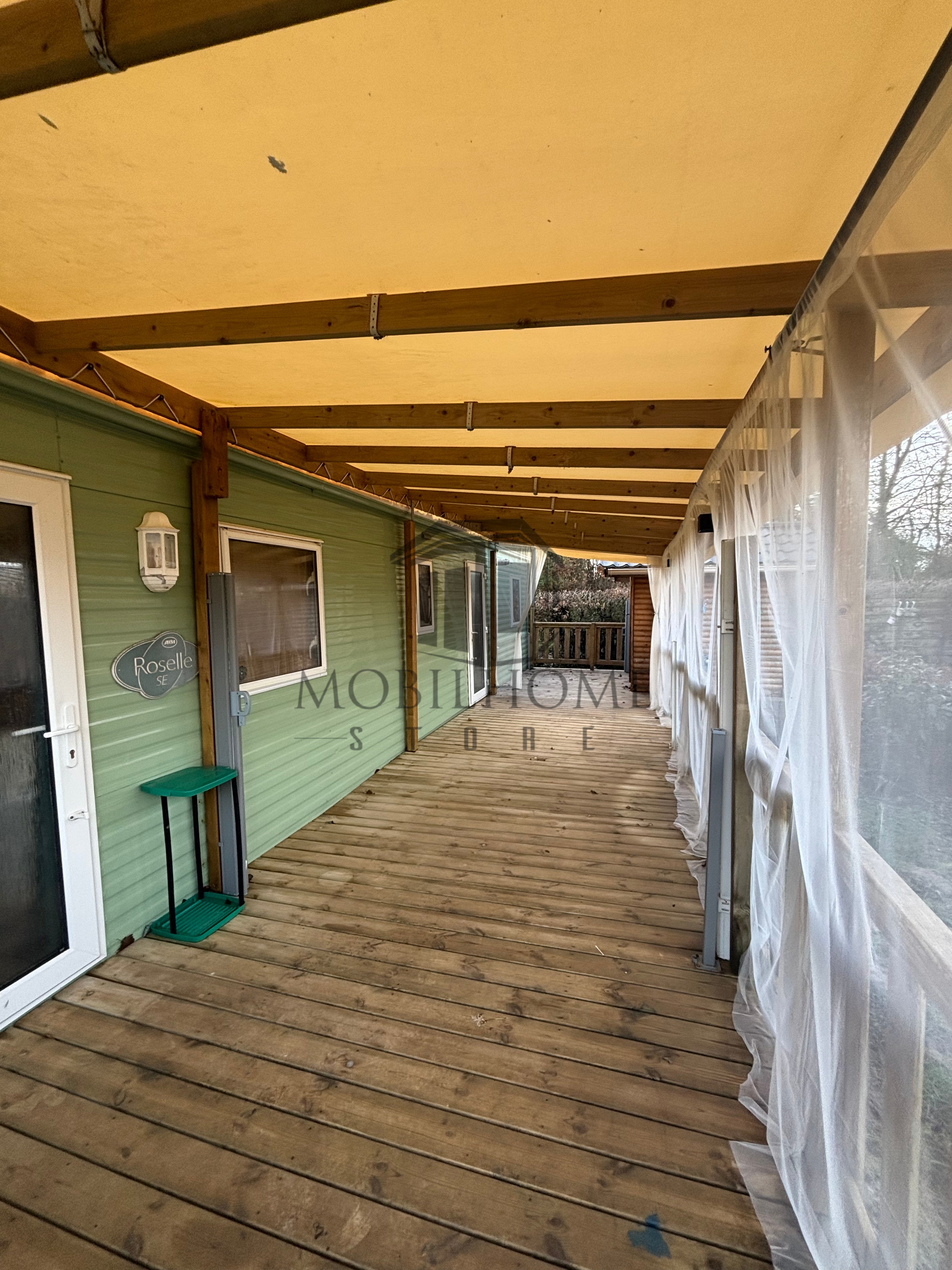 Terrasse du mobil-home P4