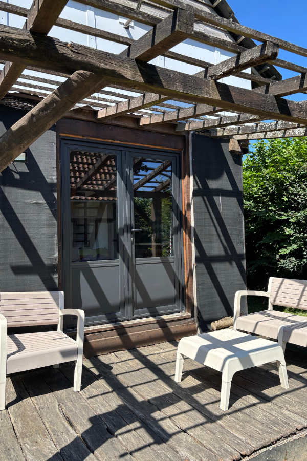 Terrasse du cottage PARIS