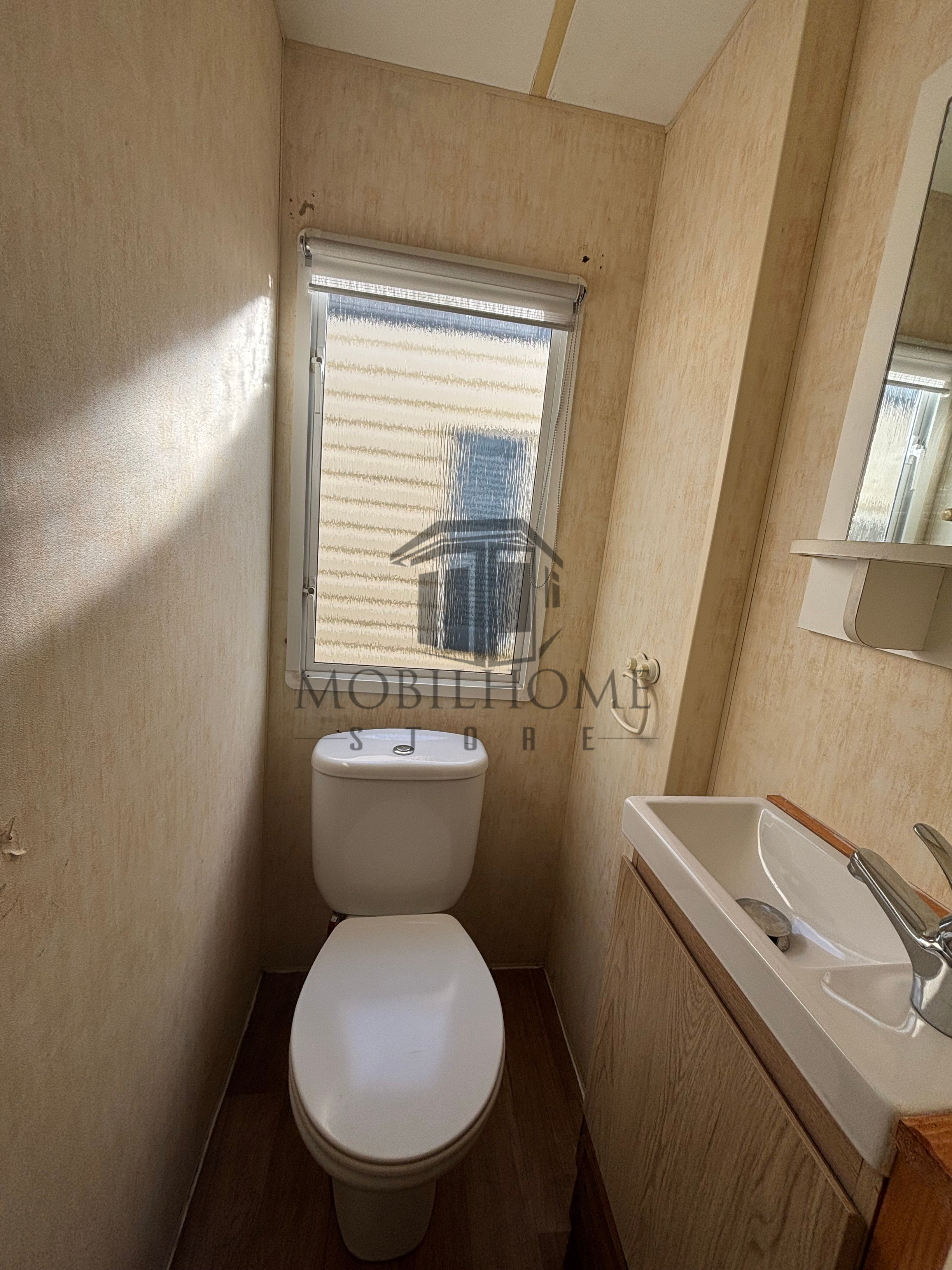 Toilette du mobil-home BK Parkstone