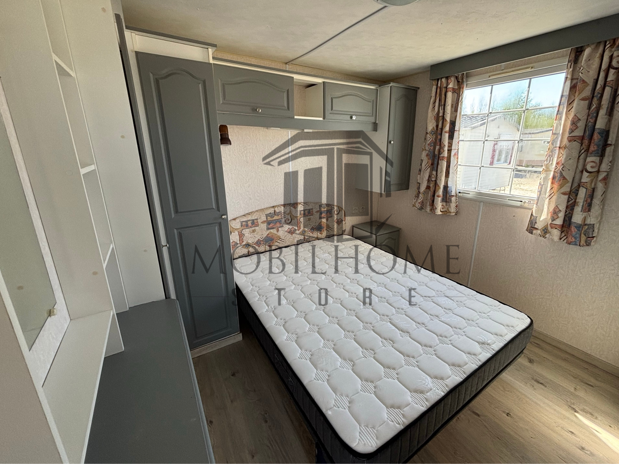 Chambre parentale du mobil-home IRM SAPHIR