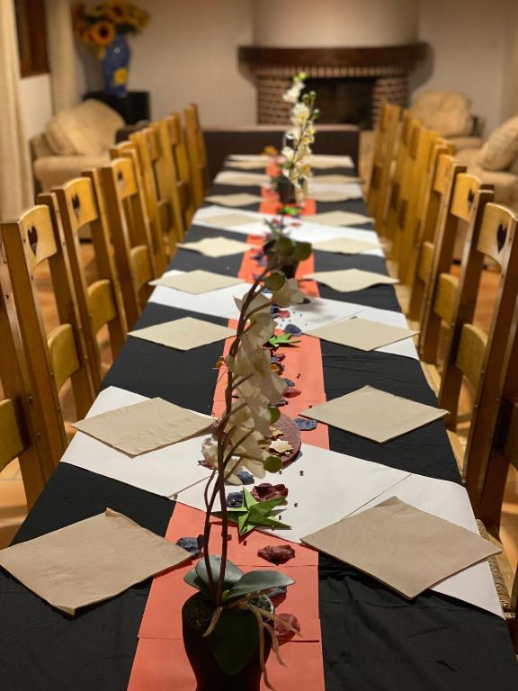 Coin repas du GÎTE DES AVENTURIERS