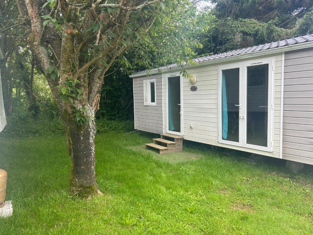 Devanture du mobil-home LA VIGIE