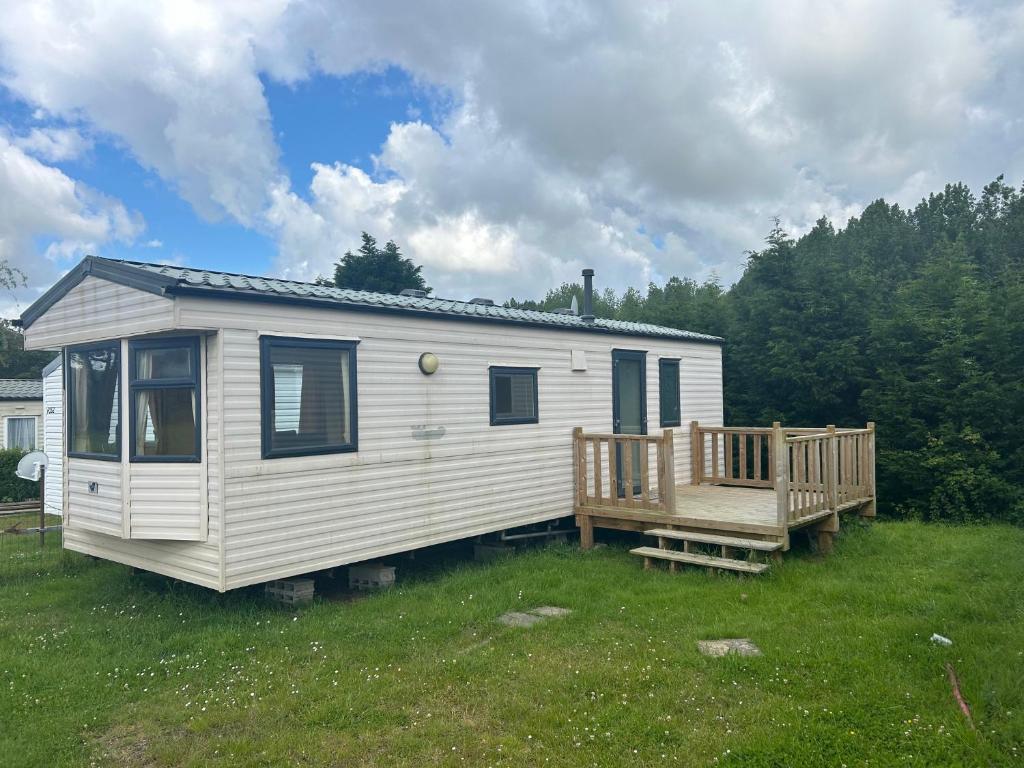 Devanture du mobil-home L'IMPASSE