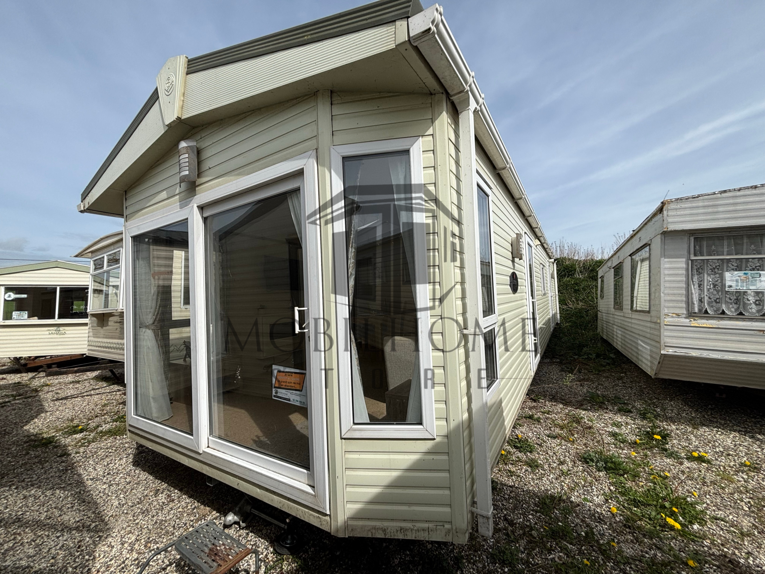 Devanture du mobil-home PEMBERTON HARMONY PMR