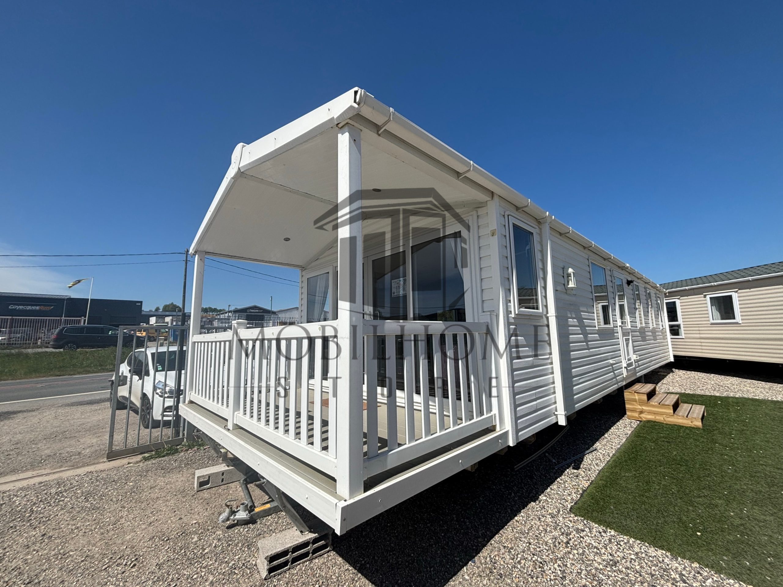 Devanture du mobil-home SWIFT RETREAT