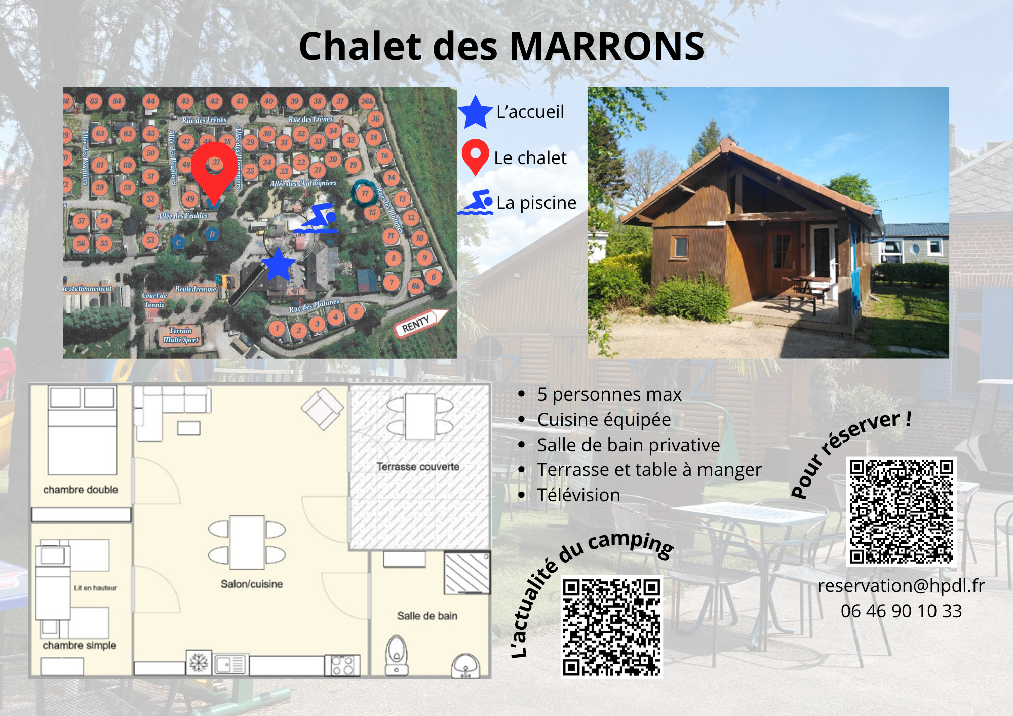 Plan Chalet Marrons