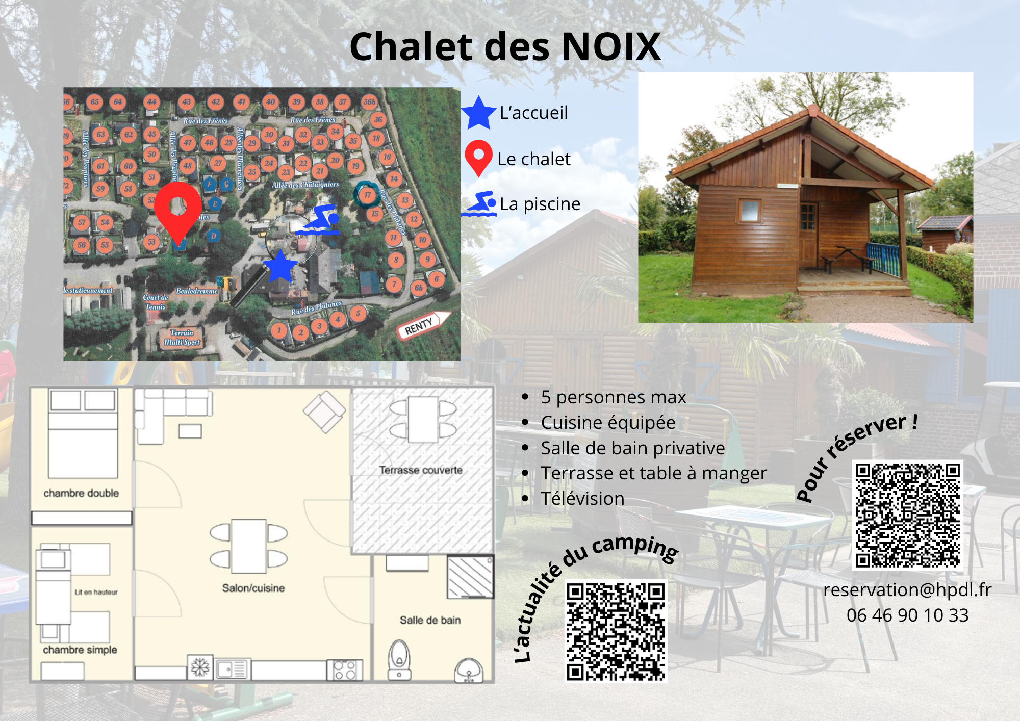 Plan Chalet Noix