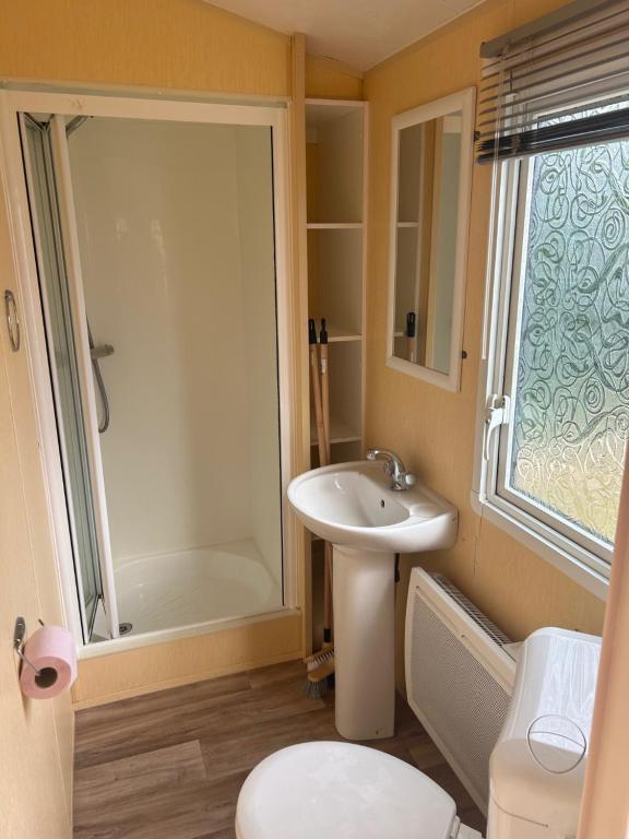 Salle d'eau du mobil-home L'IMPASSE