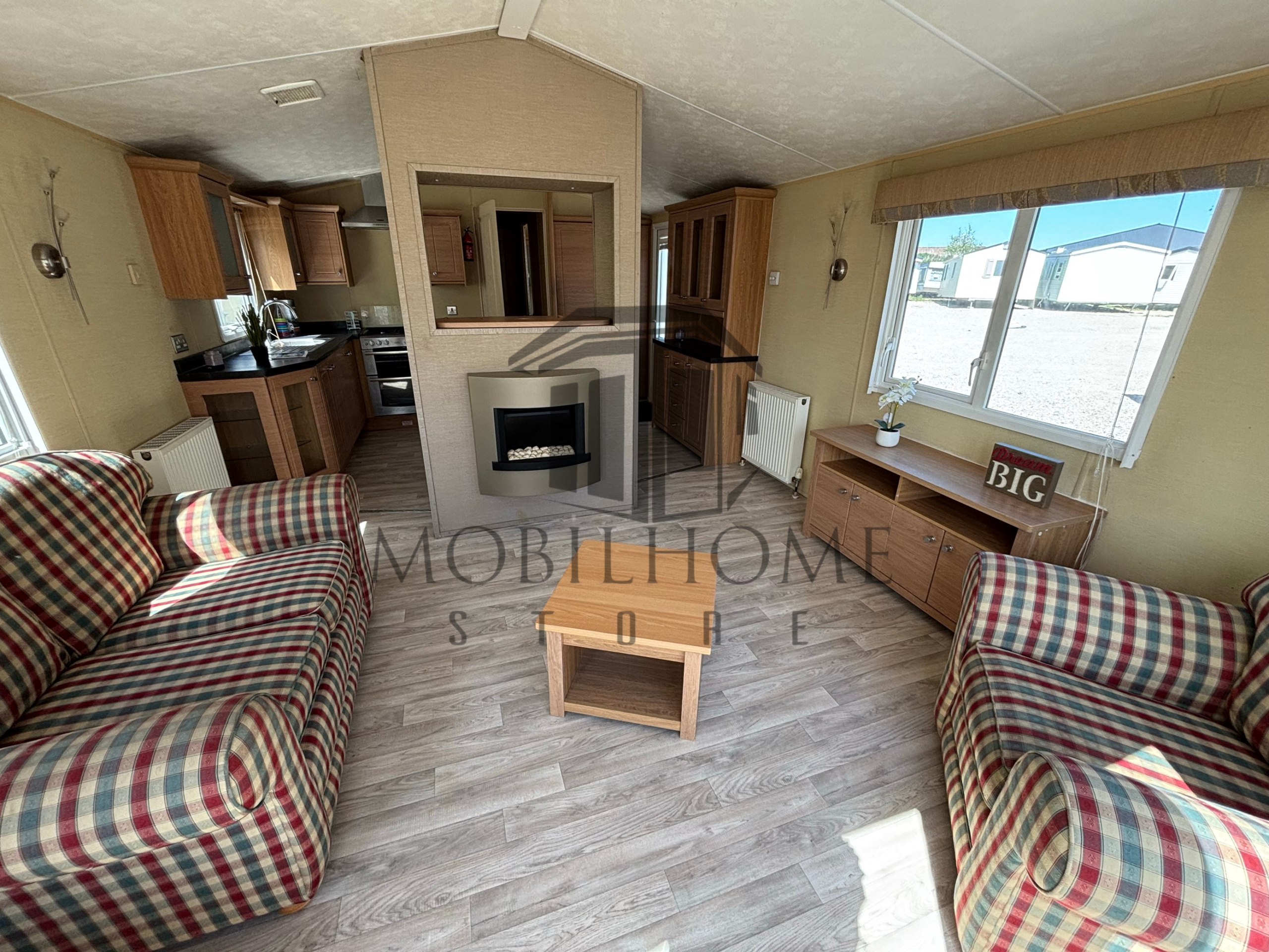 Séjour du mobil-home BK SHERATON