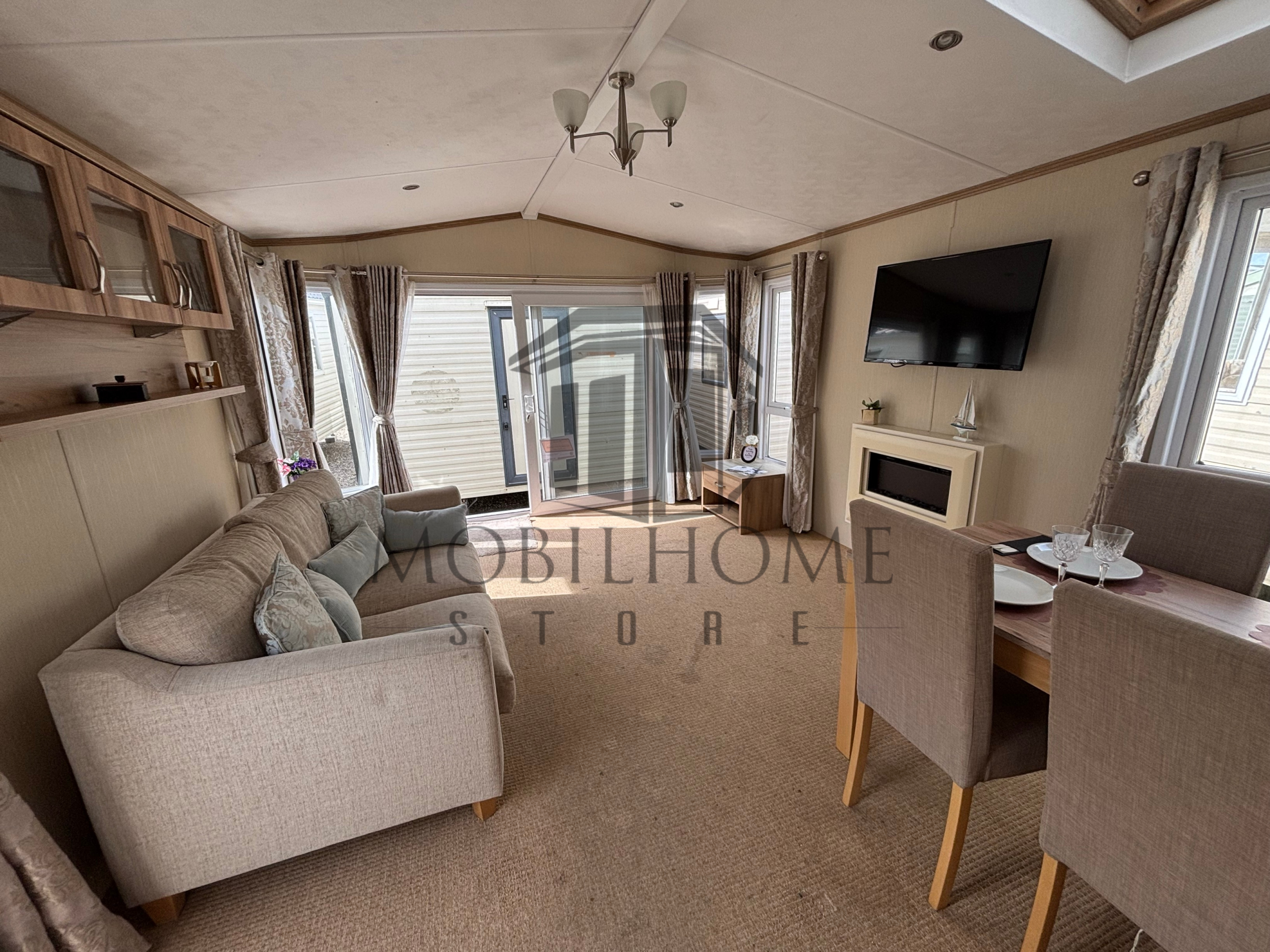 Séjour du mobil-home PEMBERTON HARMONY PMR