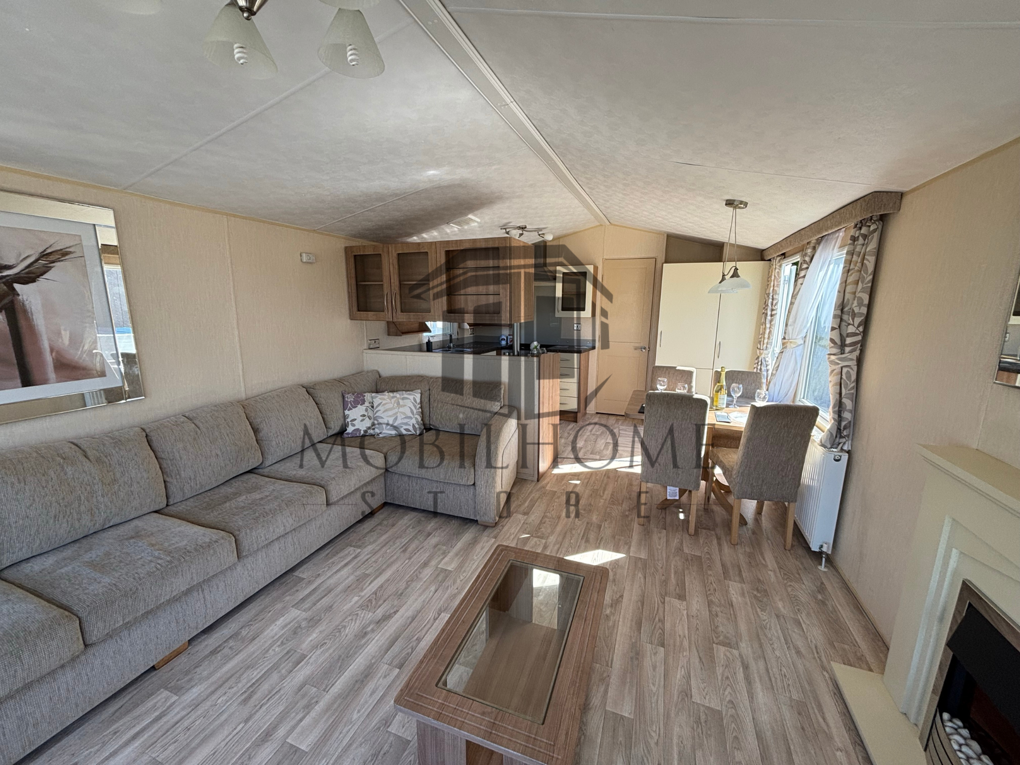 Séjour du mobil-home WILLERBY NEW HAMPTON