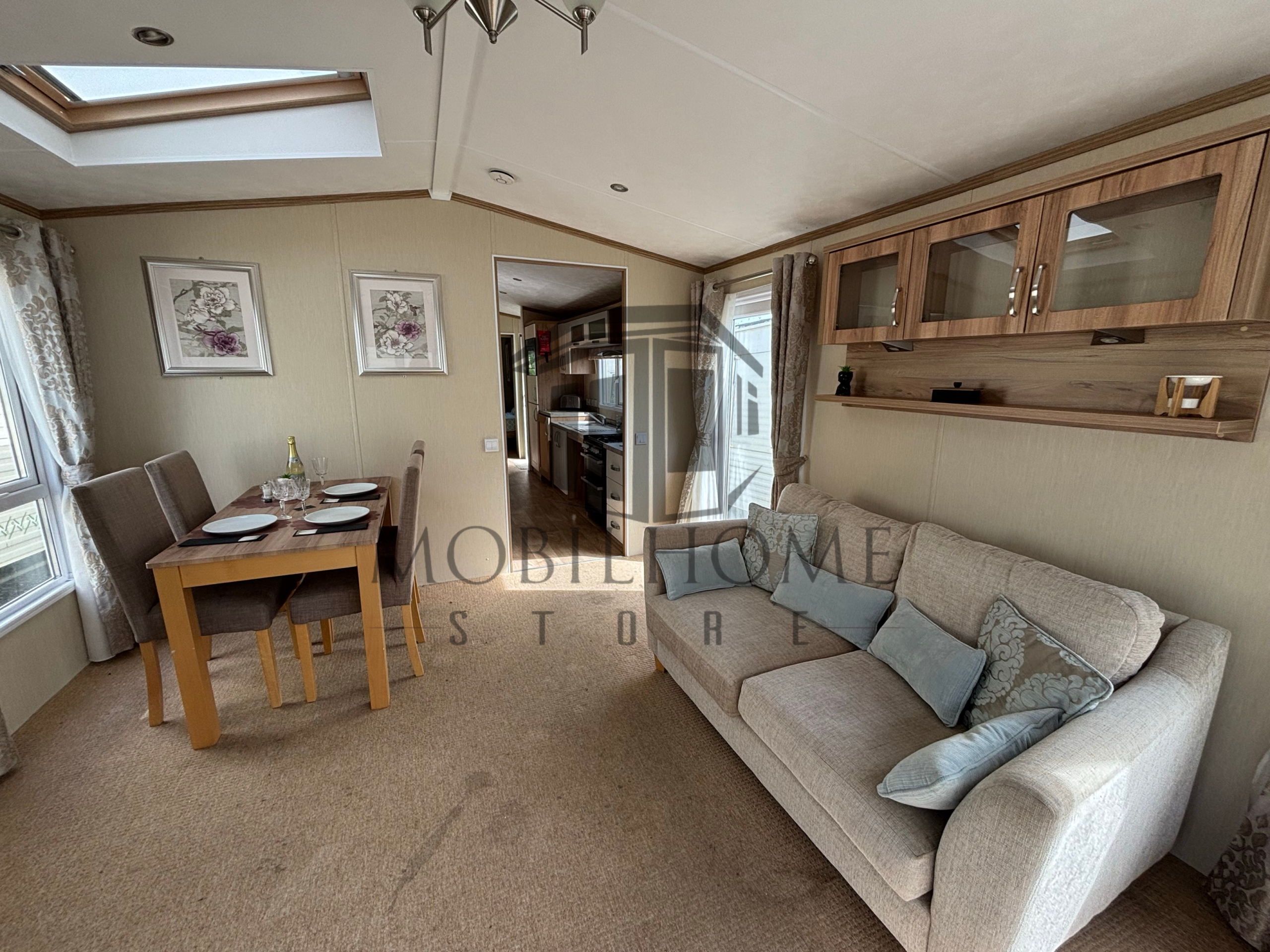 Séjour du mobil-home PEMBERTON HARMONY PMR