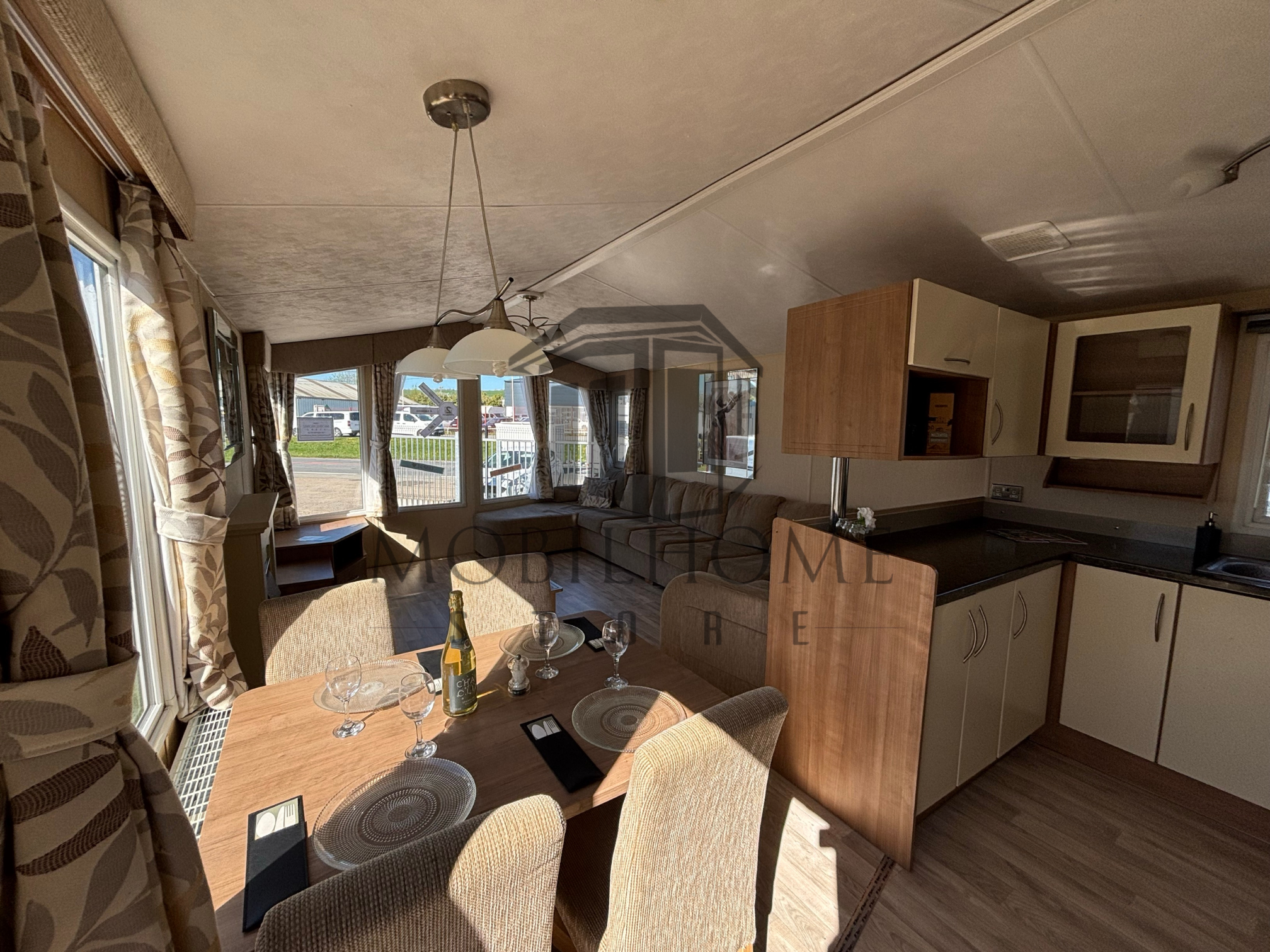 Séjour du mobil-home WILLERBY NEW HAMPTON