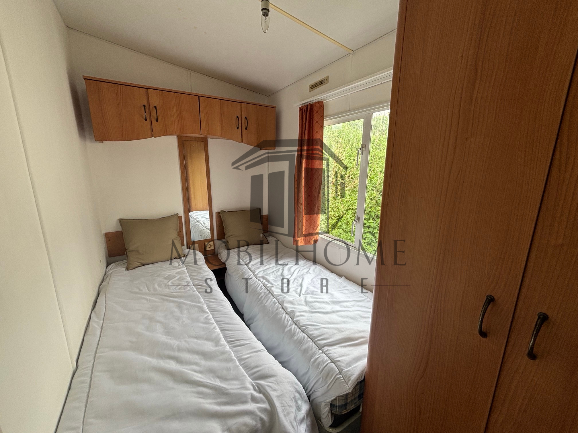 Deuxième chambre du mobil-home COSALT BAYSDALE