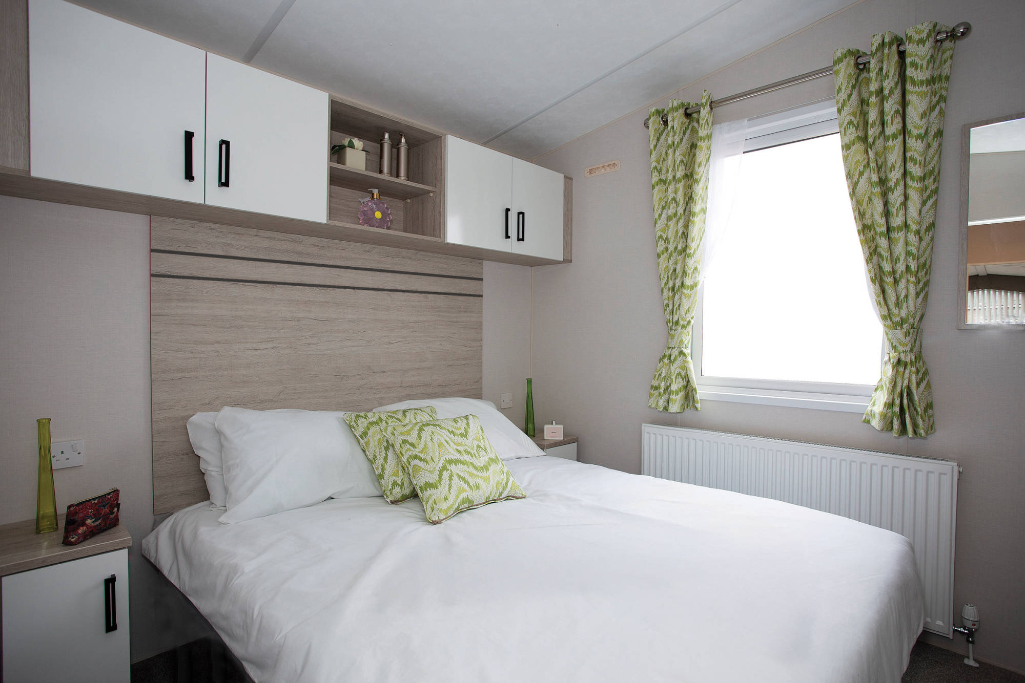 Chambre parentale du mobil-home ASMARA
