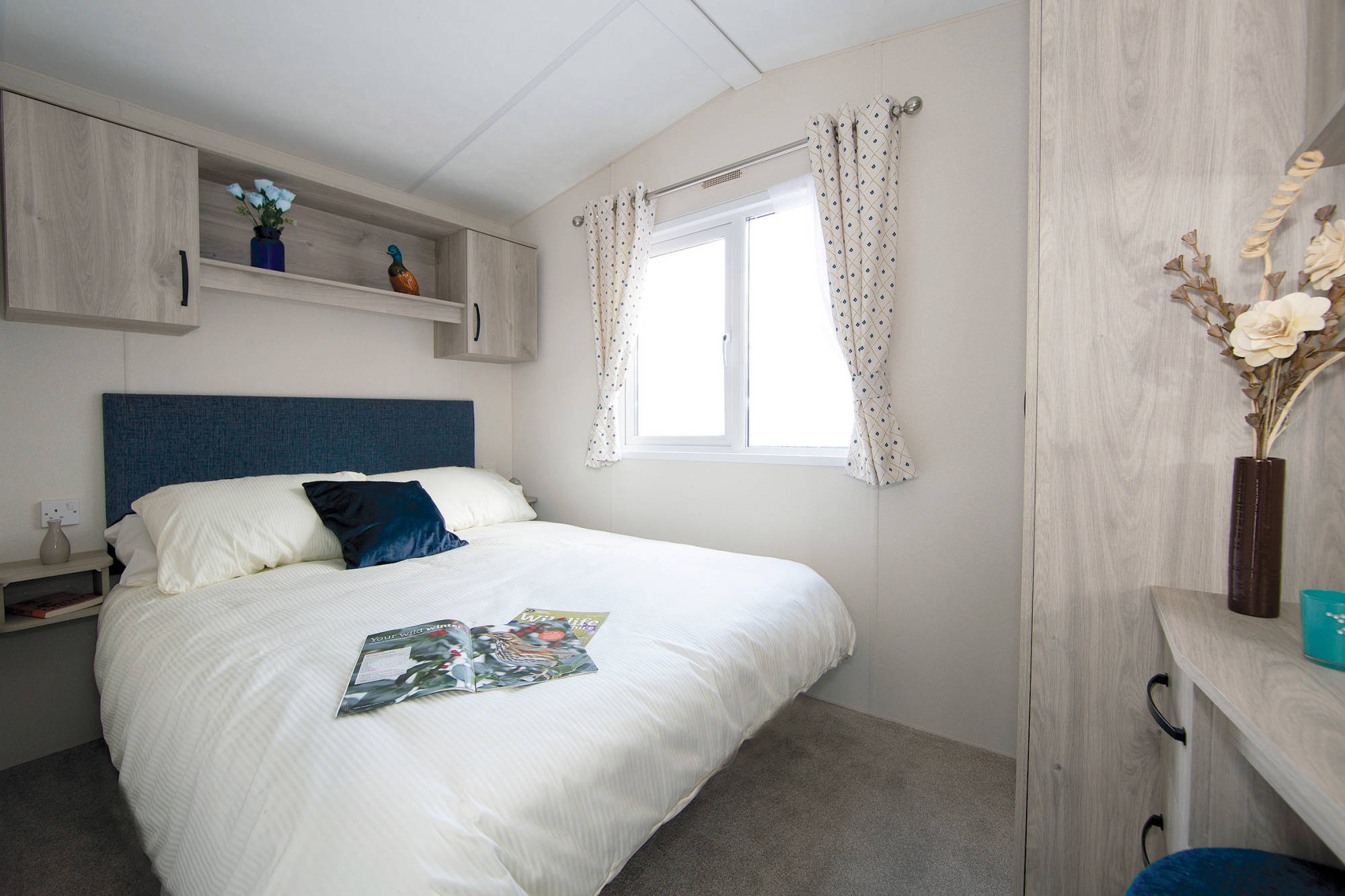 Chambre parentale du mobil-home AVALON