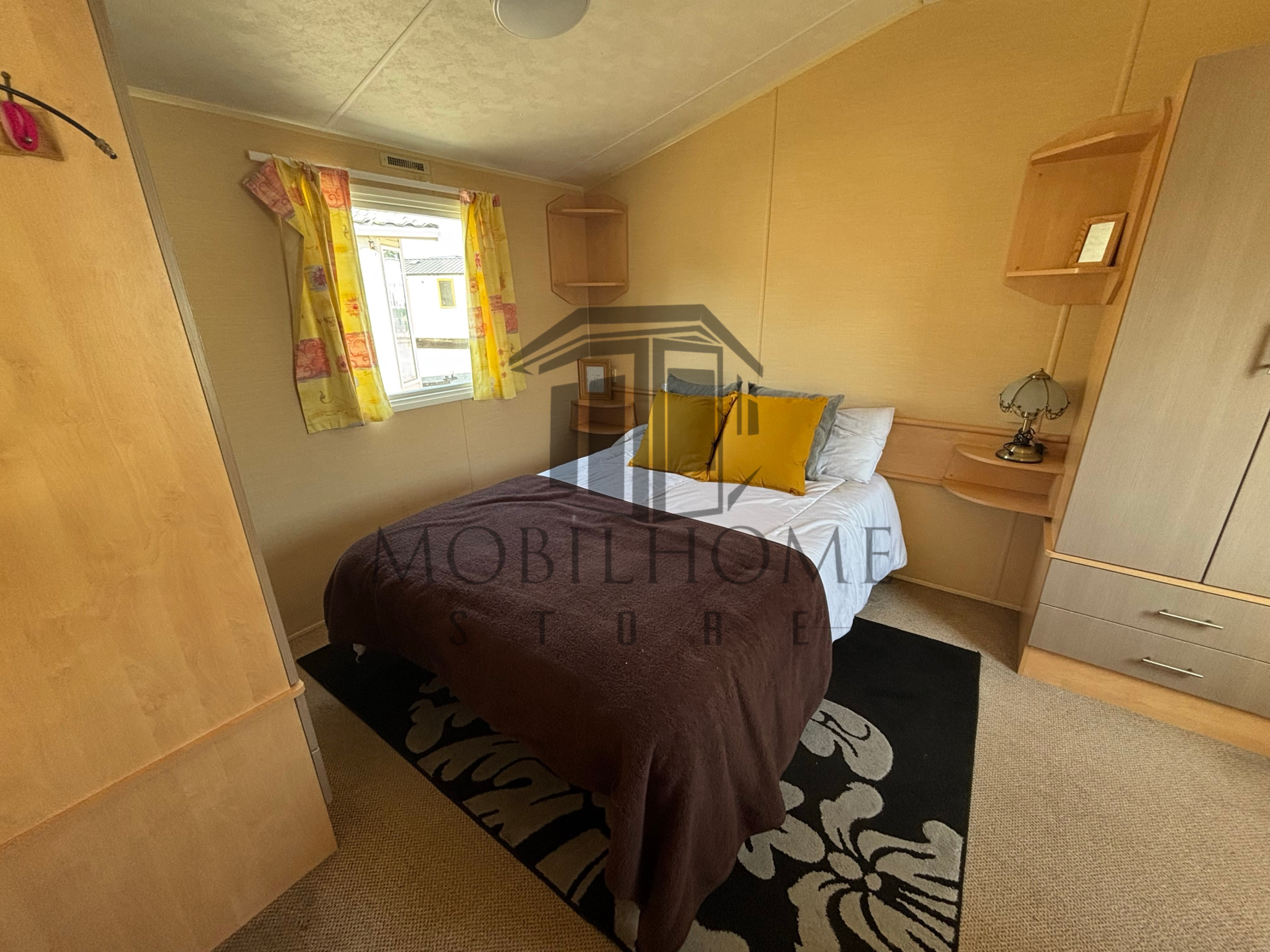 Chambre parentale du mobil-home WILLERBY SALSA