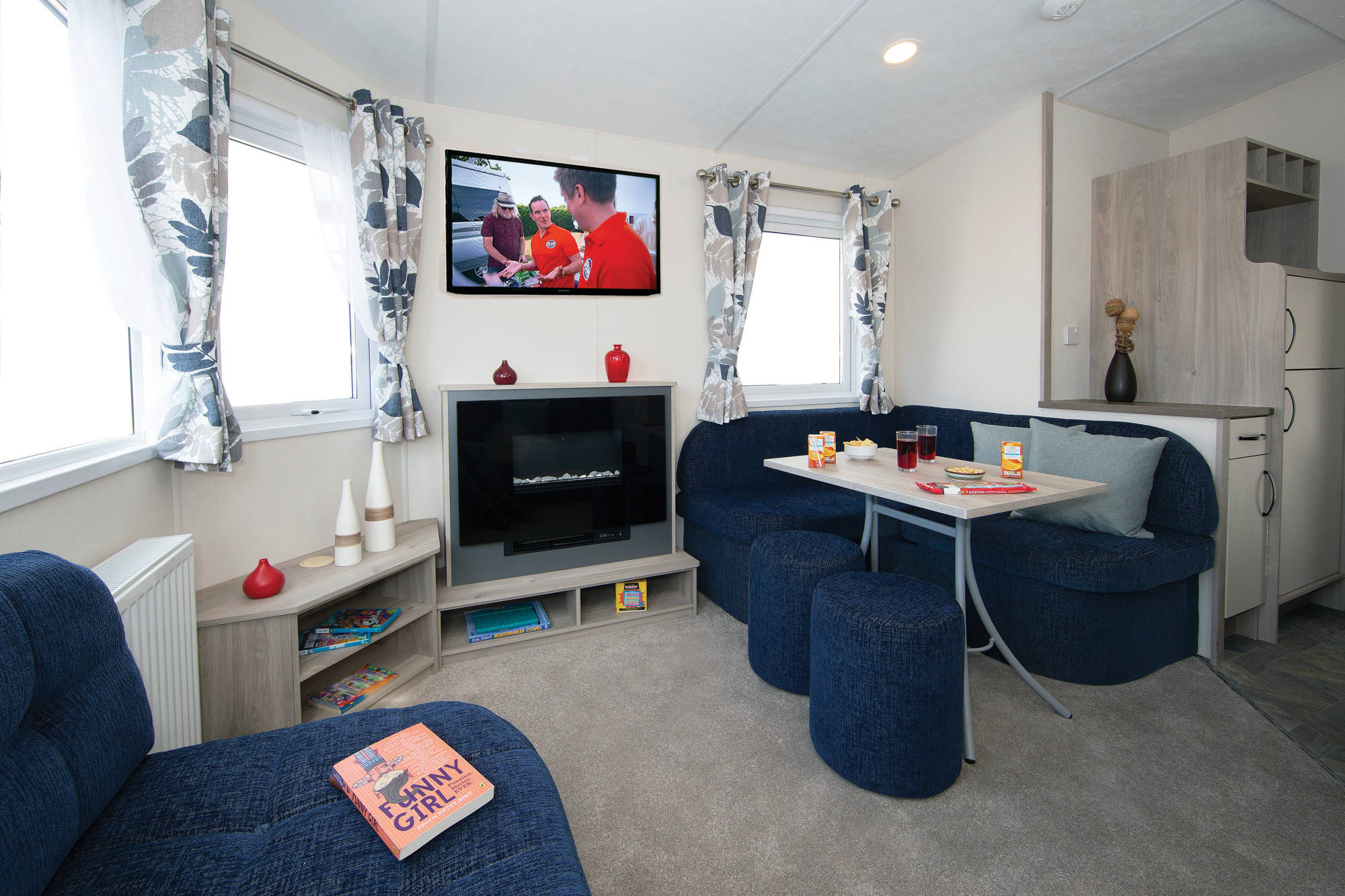 Coin repas du mobil-home AVALON